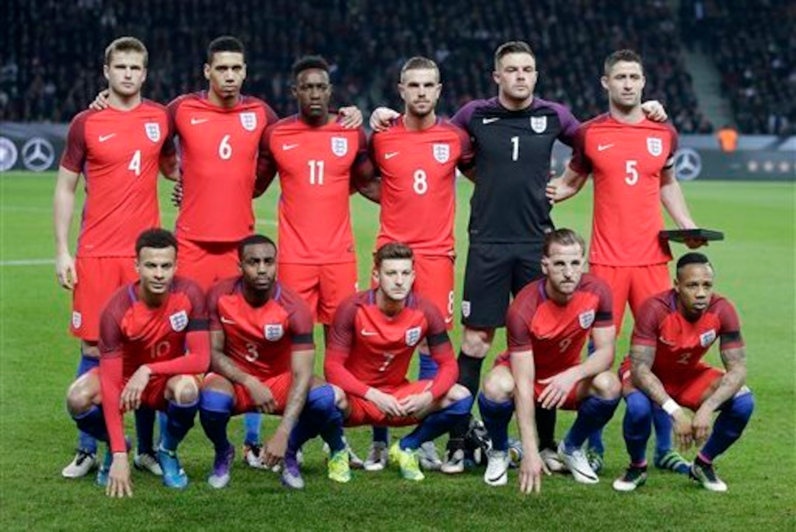 Gary Cahill and Smalling played in England's win over Germany in March but were among the few whose performances disappointed. Better was seen from the accompanying full-backs Danny Rose and Nathaniel Clyne.