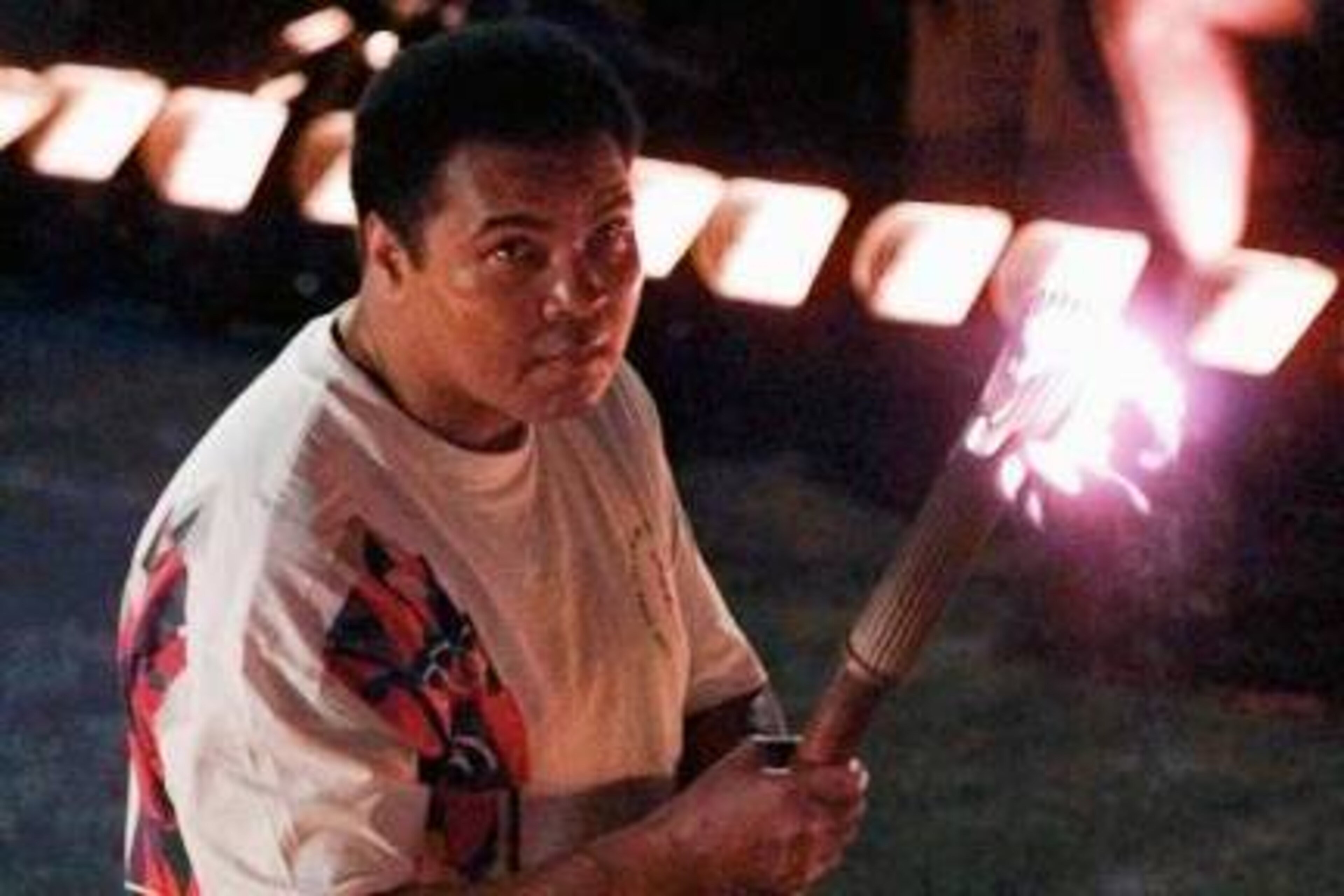 Ali at the 1996 Summer Olympics in Atlanta.