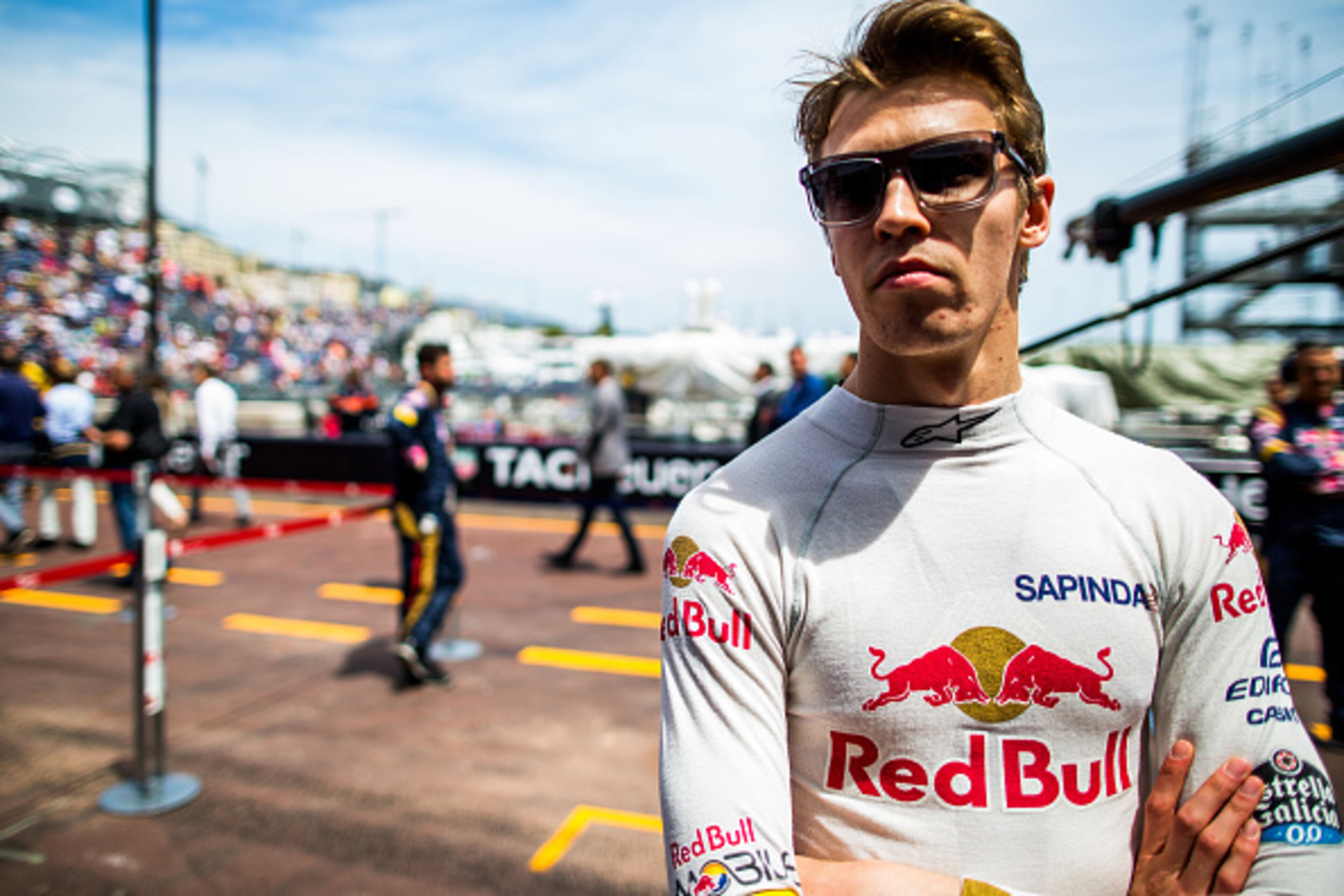 MONTE-CARLO, MONACO - MAY 26:  26:  26:  26:  26:  26:  26:  Daniil Kvyat of Scuderia Toro Rosso and Russia during practice for the Monaco Formula One Grand Prix at Circuit de Monaco on May 26, 2016 in Monte-Carlo, Monaco.  (Photo by Peter Fox/Getty Image