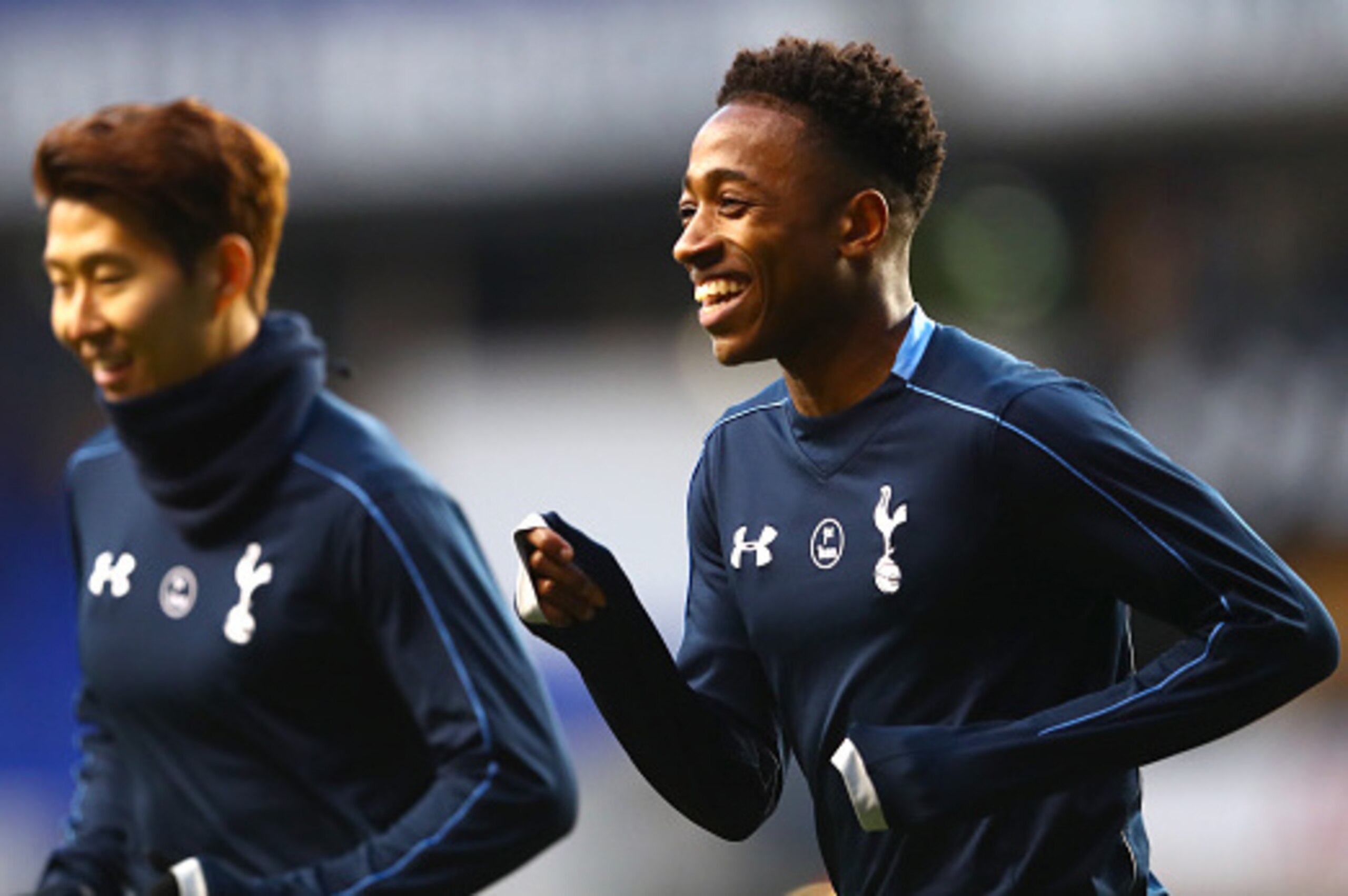 LONDON, ENGLAND - MARCH 20:  Kyle Walker-Peters of Tottenham Hotspur warms down after the Barclays Premier League match between Tottenham Hotspur and A.F.C. Bournemouth at White Hart Lane on March 20, 2016 in London, United Kingdom.  (Photo by Clive Rose/