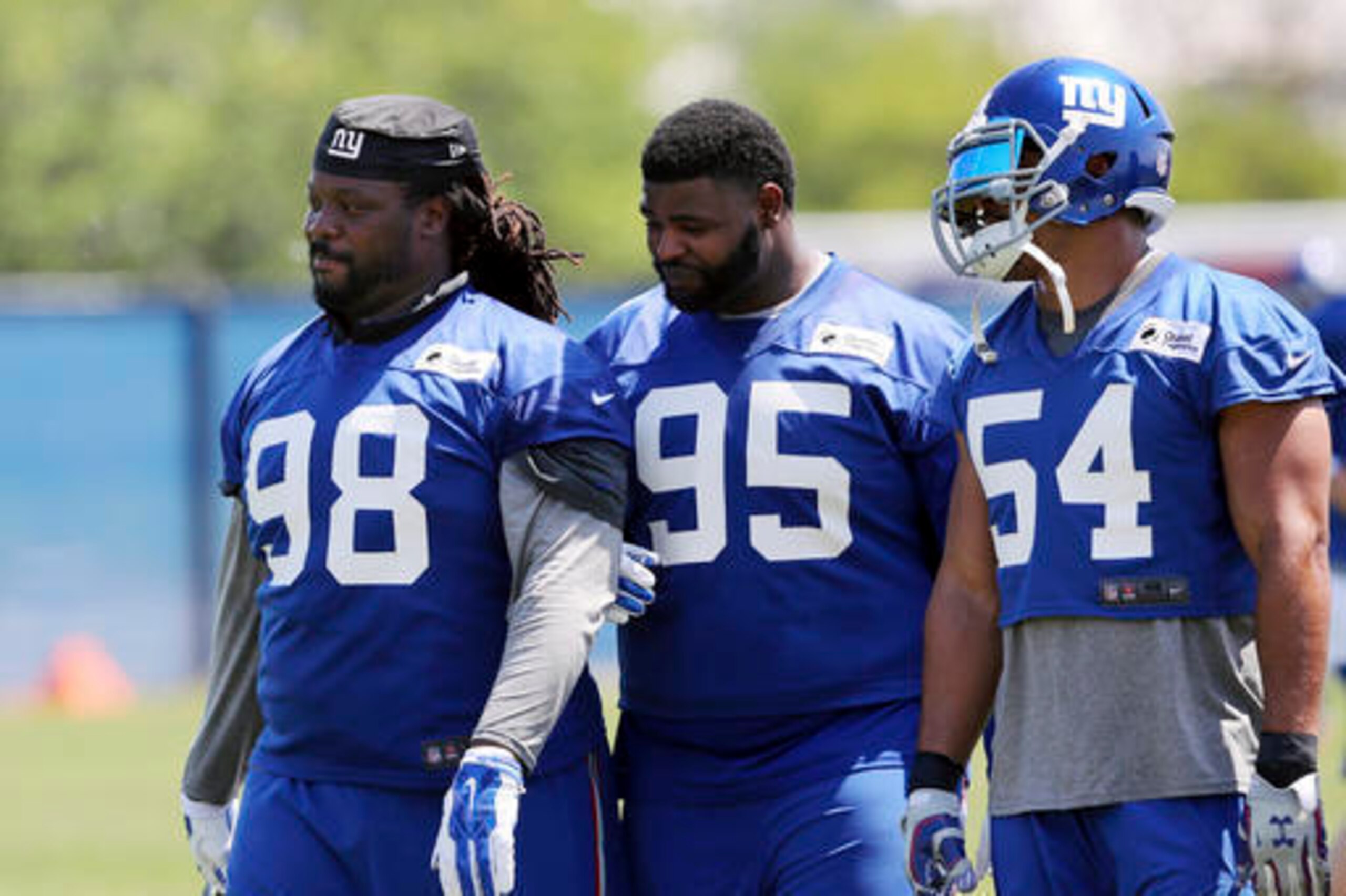 The Giants need the defensive front to step up this year.