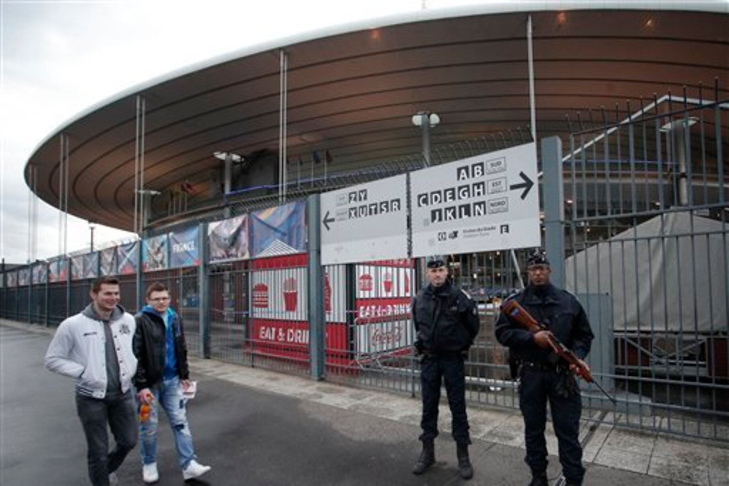 The Stade de France will host the Euro 2016 final. The Stade de France will host the Euro 2016 final.