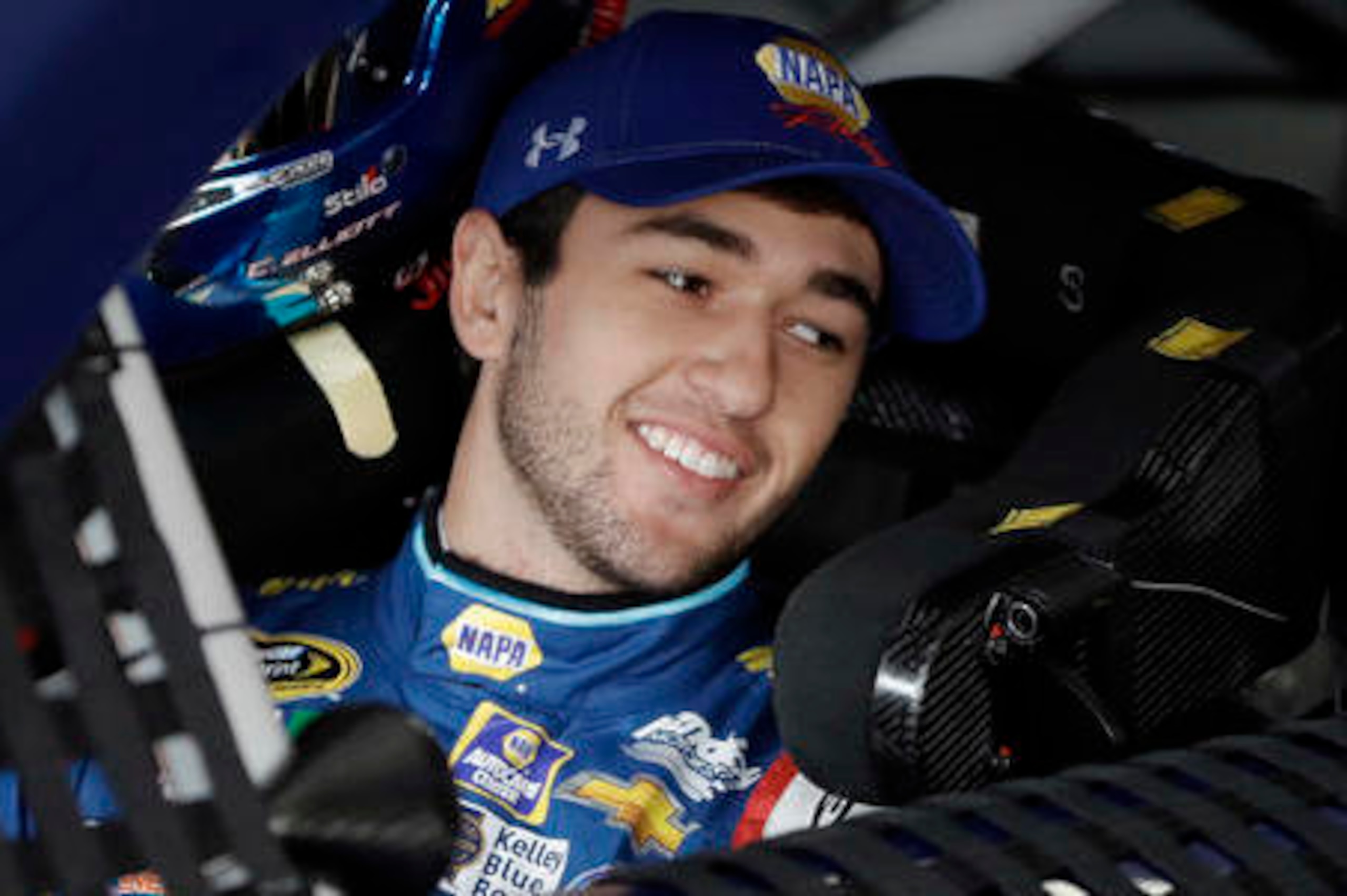 Rookie Chase Elliott is getting closer and closer.