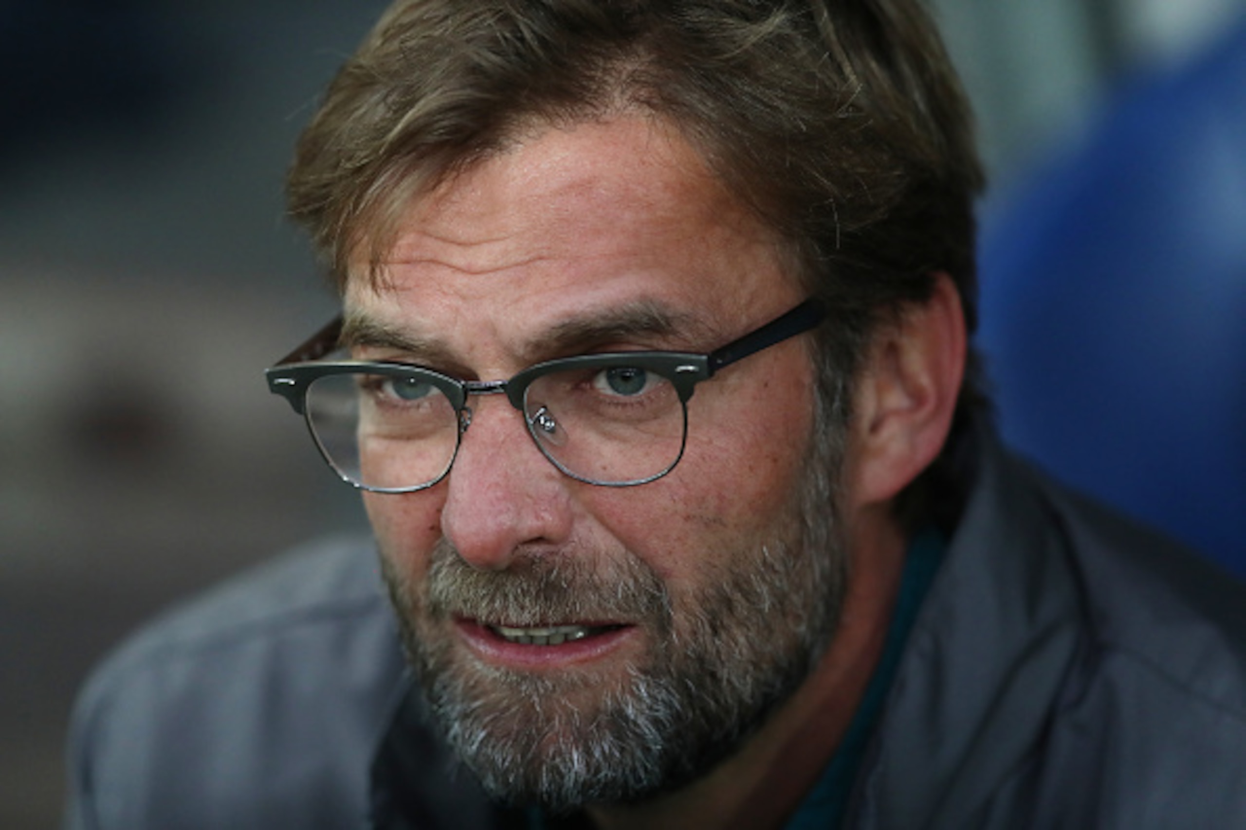 BASEL, SWITZERLAND - MAY 18: Liverpool manager Jurgen Klopp looks on during the UEFA Europa League Final match between Liverpool and Sevilla at St. Jakob-Park on May 18, 2016 in Basel, Switzerland . (Photo by Ian MacNicol/Getty Images) BASEL, SWITZERLAND - MAY 18: Liverpool manager Jurgen Klopp looks on during the UEFA Europa League Final match between Liverpool and Sevilla at St. Jakob-Park on May 18, 2016 in Basel, Switzerland . (Photo by Ian MacNicol/Getty Images)
