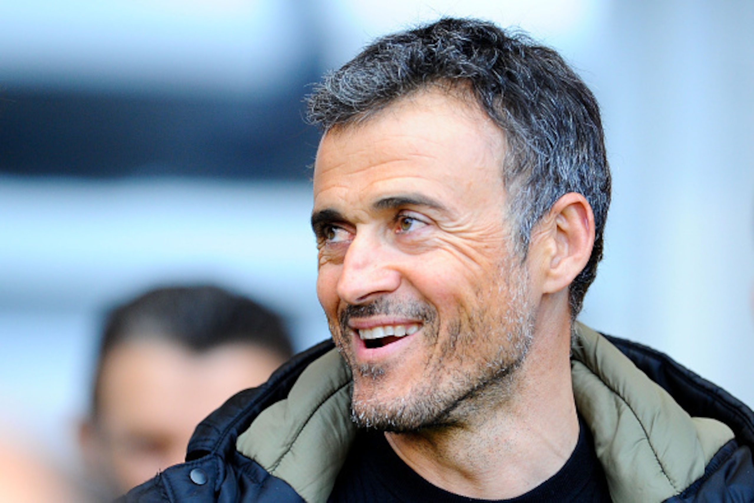LA CORUNA, SPAIN - APRIL 20:  Head coach Luis Enrique of FC Barcelona looks on prior to the La Liga match between RC Deportivo La Coruna and FC Barcelona at Riazor Stadium on April 20, 2016 in La Coruna, Spain.  (Photo by David Ramos/Getty Images)