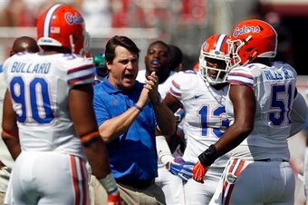 South Carolina head coach Will Muschamp while at Florida in 2014