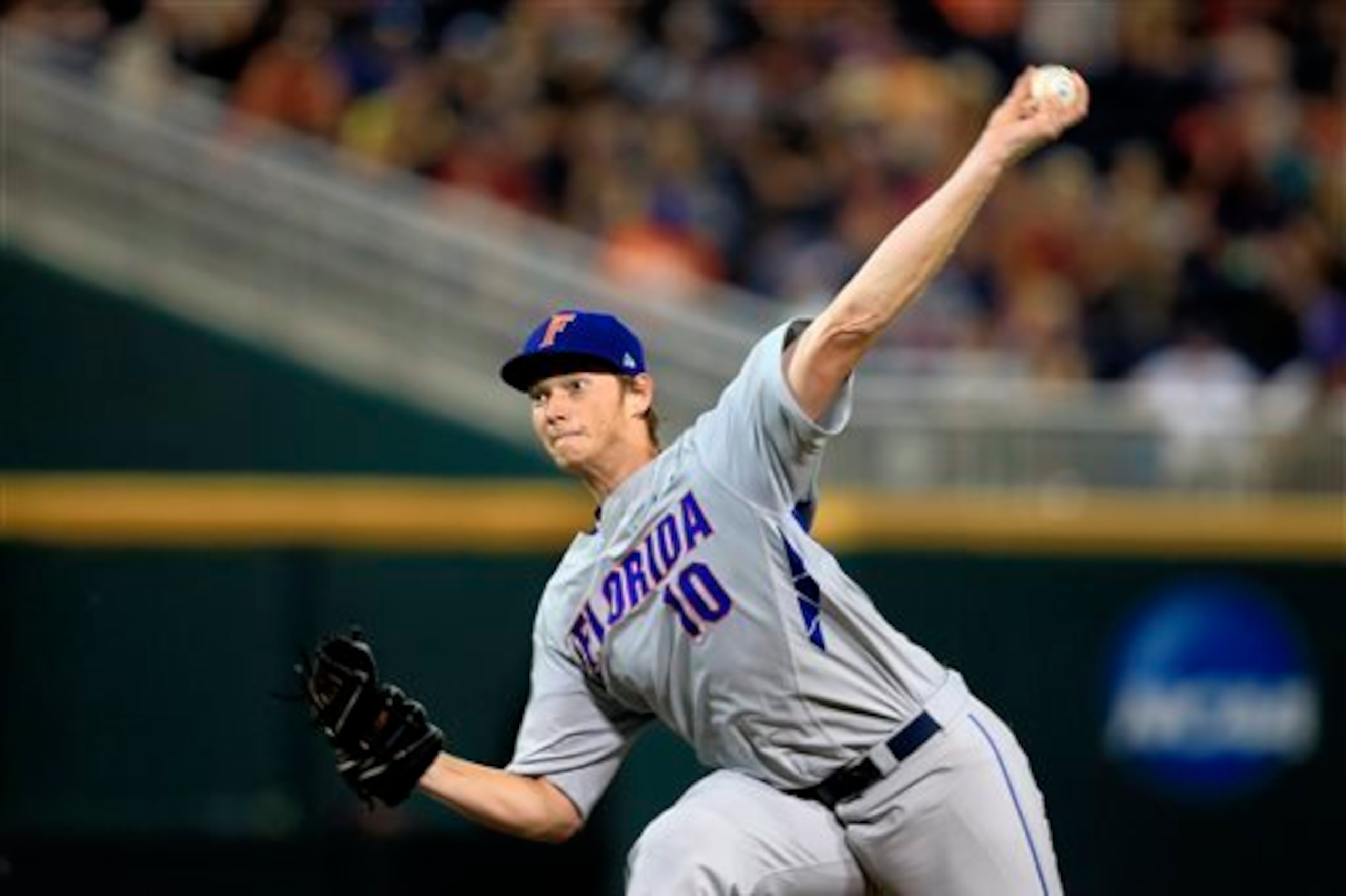 A.J. Puk hit an unexpected fall to sixth. A.J. Puk hit an unexpected fall to sixth.