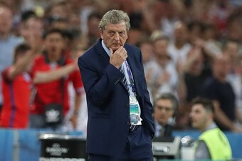 MARSEILLE, FRANCE - JUNE 11:  England manager Roy Hodgson looks on during the UEFA EURO 2016 Group B match between England and Russia at Stade Velodrome on June 11, 2016 in Marseille, France. (Photo by Ian MacNicol/Getty Images)