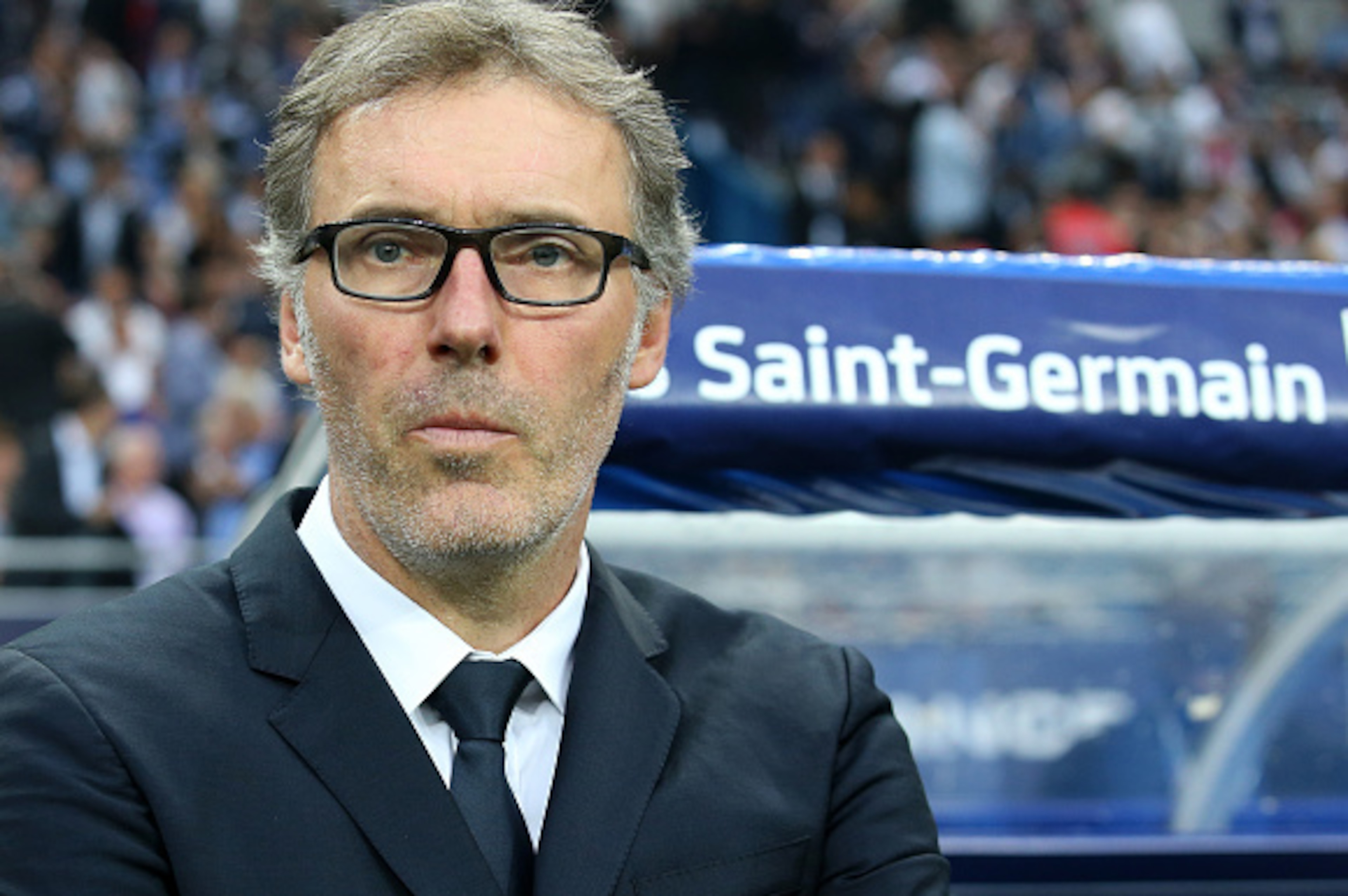 PARIS, FRANCE - MAY 21: Coach of PSG Laurent Blanc looks on during the French Cup Final match between Paris Saint-Germain (PSG) and Olympique de Marseille (OM) at Stade de France on May 21, 2016 in Saint-Denis nearby Paris, France. (Photo by Jean Catuffe/ PARIS, FRANCE - MAY 21: Coach of PSG Laurent Blanc looks on during the French Cup Final match between Paris Saint-Germain (PSG) and Olympique de Marseille (OM) at Stade de France on May 21, 2016 in Saint-Denis nearby Paris, France. (Photo by Jean Catuffe/