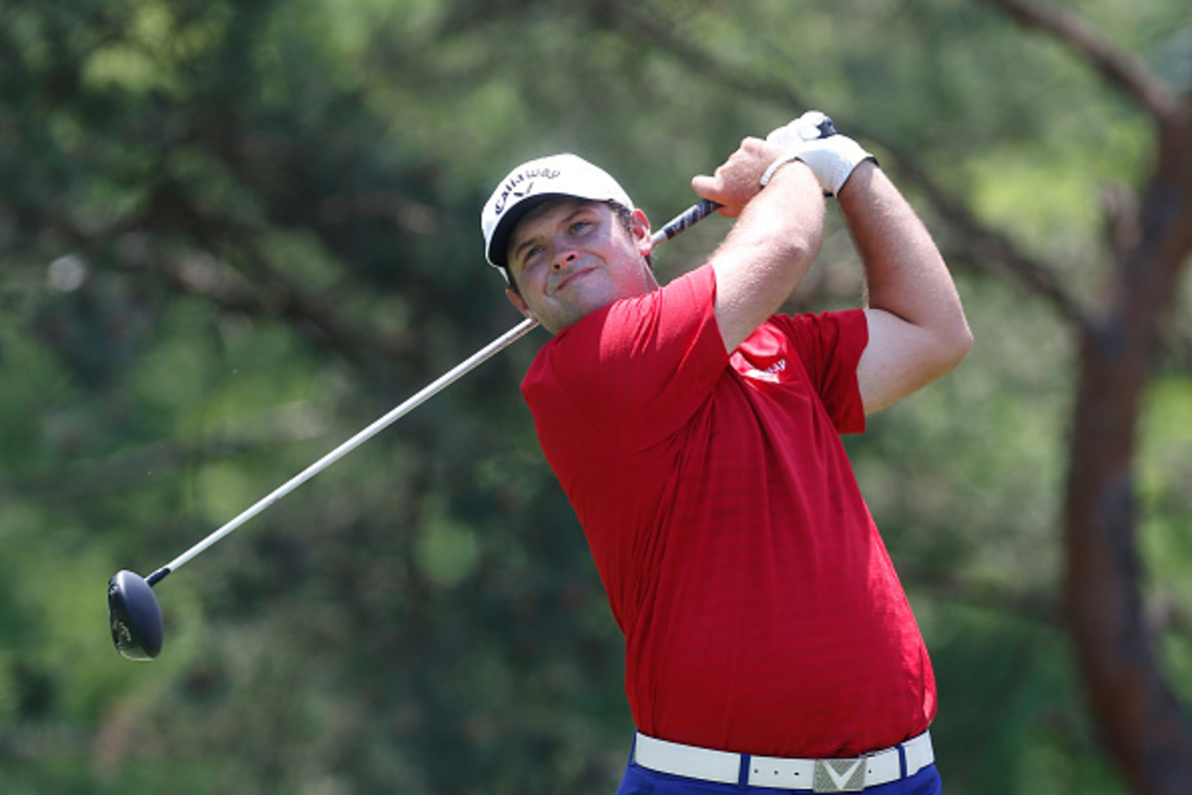 DUBLIN, OH - JUNE 03:  Patrick Reed watches his tee shot on the second hole during the second round of The Memorial Tournament at Muirfield Village Golf Club on June 3, 2016 in Dublin, Ohio.  (Photo by Matt Sullivan/Getty Images)