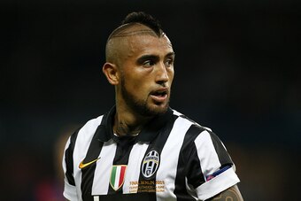 BERLIN, GERMANY - JUNE 6: Arturo Vidal of Juventus Turin looks on during the UEFA Champions League Final between Juventus Turin and FC Barcelona at Olympiastadion on June 6, 2015 in Berlin, Germany. (Photo by Jean Catuffe/Getty Images)