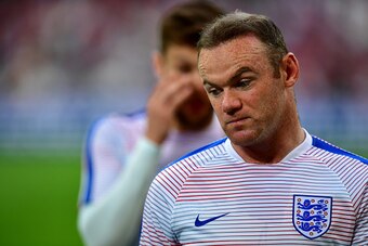 MARSEILLE, FRANCE - JUNE 11:  Wayne Rooney of England looks on prior to the UEFA EURO 2016 Group B match between England and Russia at Stade Velodrome on June 11, 2016 in Marseille, France.  (Photo by Dan Mullan/Getty Images,)