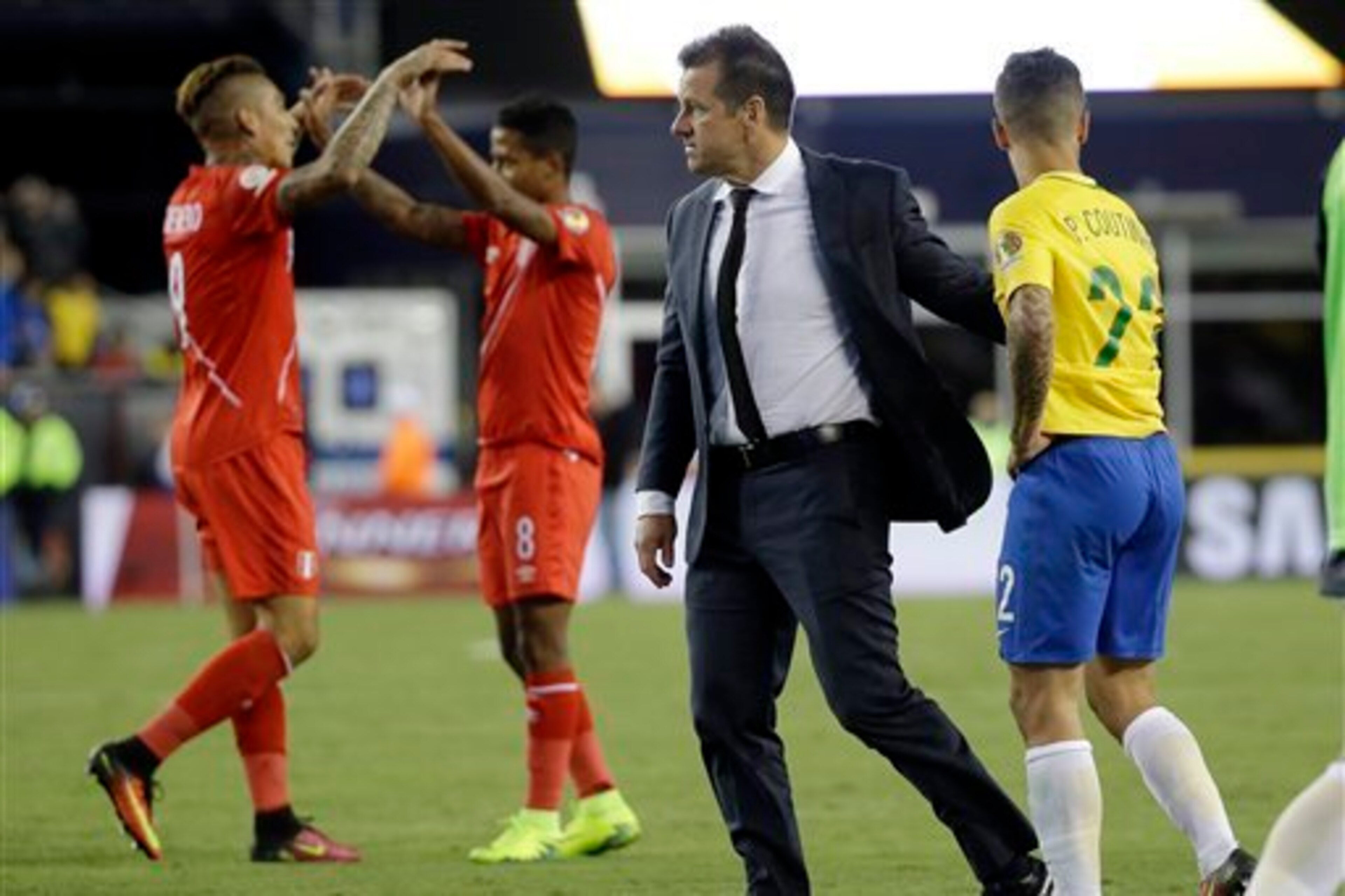 Dunga's side failed to score against Ecuador or Peru at the Copa America.