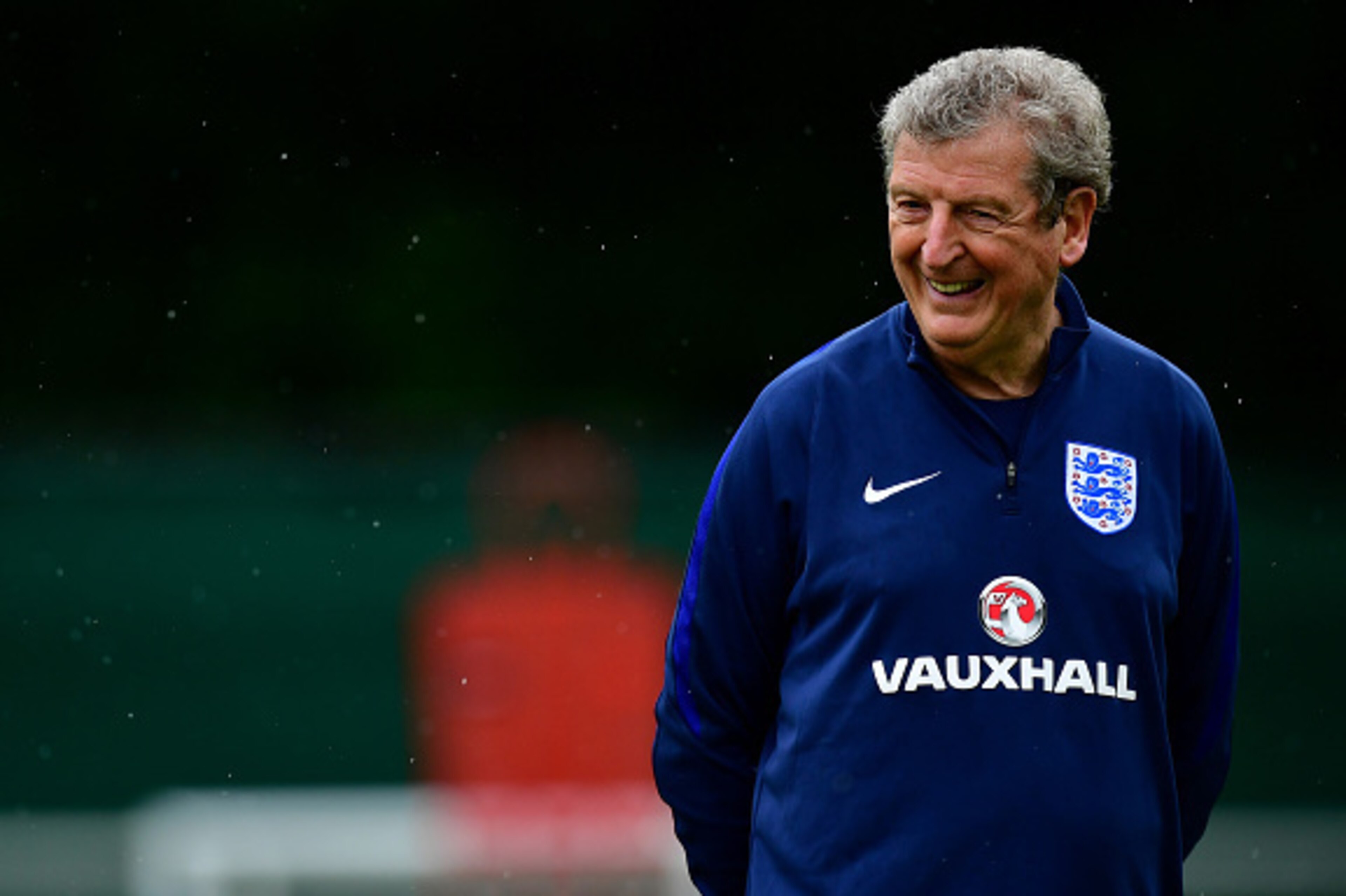 CHANTILLY, FRANCE - JUNE 12:  Roy Hodgson, Manager of England looks on during a training session at Stade du Bourgognes on June 12, 2016 in Chantilly, France.  (Photo by Dan Mullan/Getty Images)