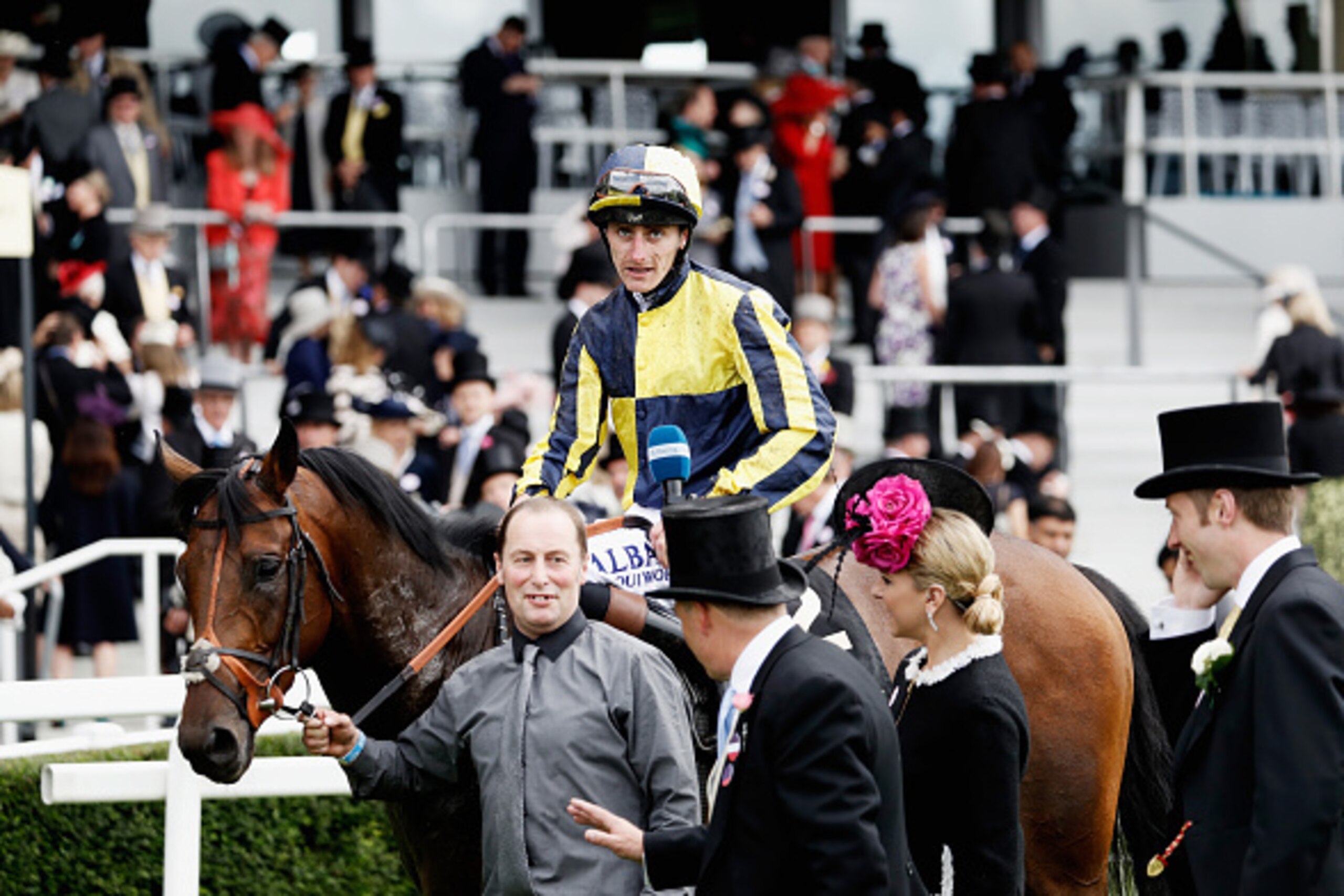 ASCOT, ENGLAND - JUNE 15: Adam Kirby after winning The Prince of Wale's Stakes riding My Dream Boat on day 2 of Royal Ascot at Ascot Racecourse on June 15, 2016 in Ascot, England. (Photo by John Phillips/Getty Images for Ascot Racecourse) ASCOT, ENGLAND - JUNE 15: Adam Kirby after winning The Prince of Wale's Stakes riding My Dream Boat on day 2 of Royal Ascot at Ascot Racecourse on June 15, 2016 in Ascot, England. (Photo by John Phillips/Getty Images for Ascot Racecourse)