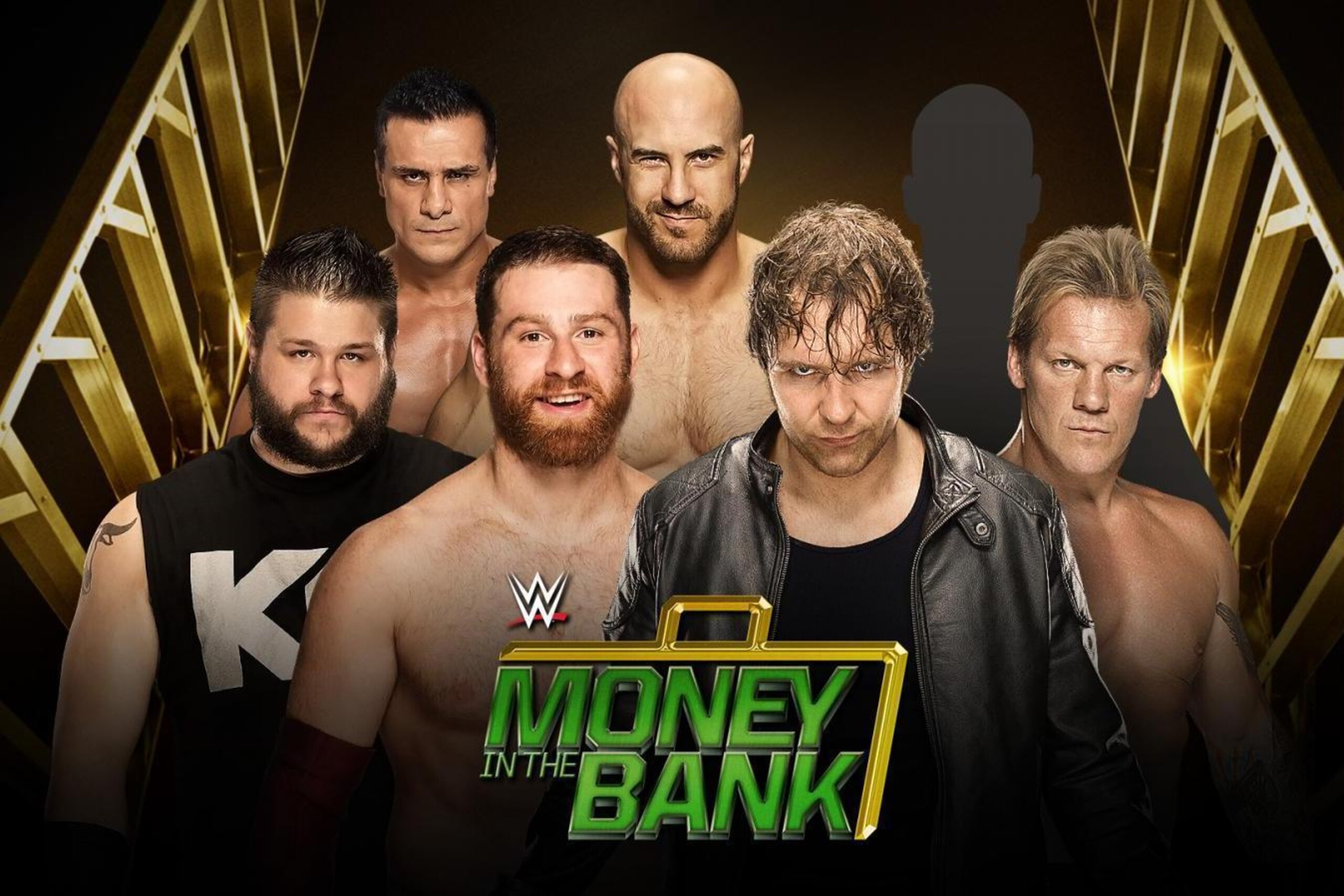 If we judge by the silhouette, Cesaro has a clone.