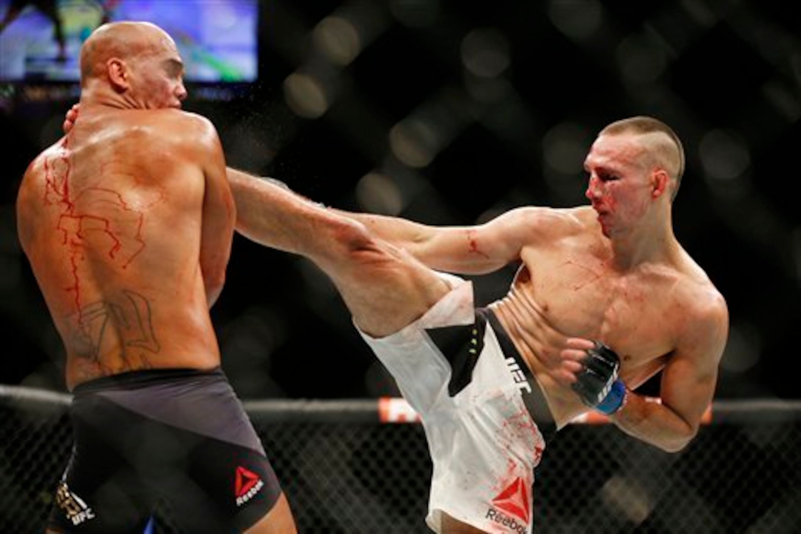 Rory MacDonald (right)