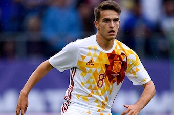 ST GALLEN, SWITZERLAND - MAY 29:  Denis Suarez of Spain runs with the ball during an international friendly match between Spain and Bosnia at the AFG Arena on May 29, 2016 in St Gallen, Switzerland.  (Photo by David Ramos/Getty Images)