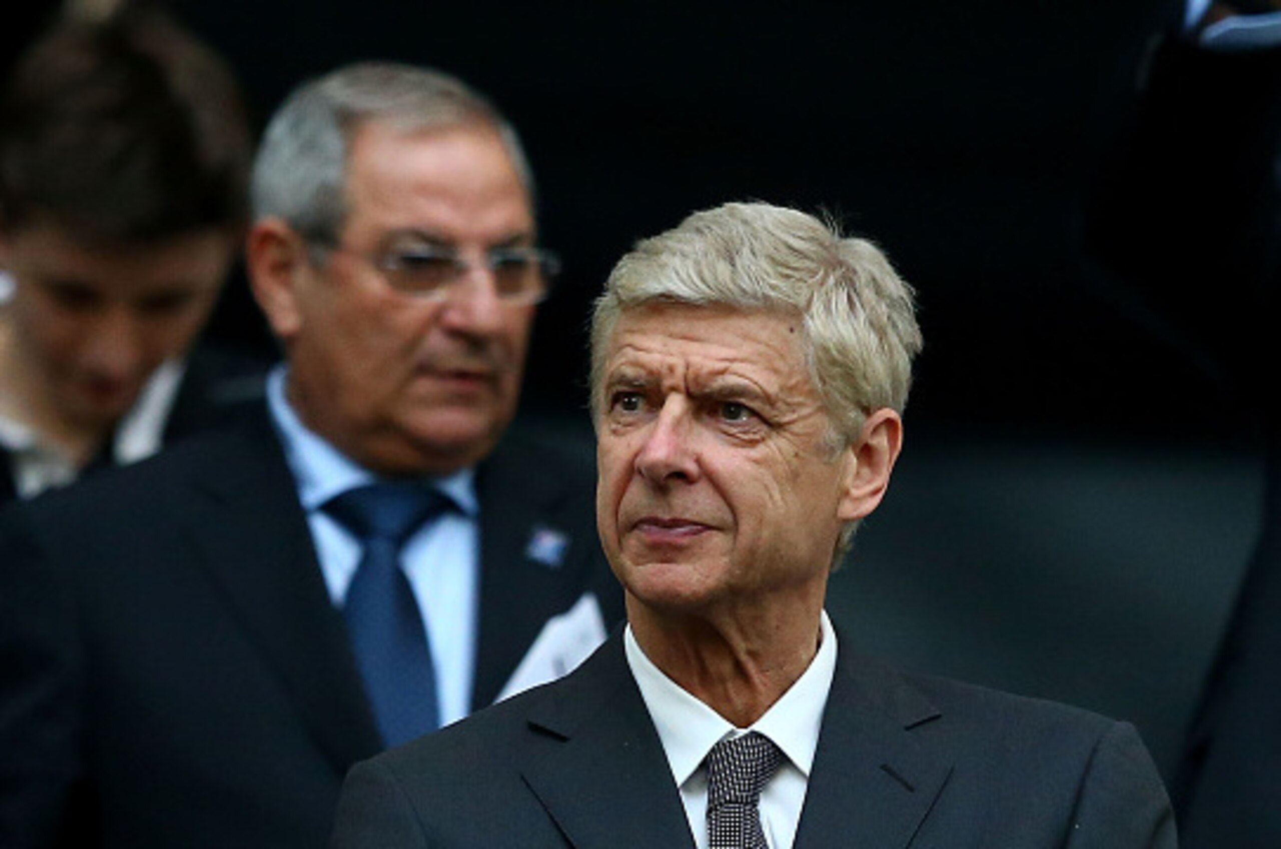 MARSEILLE, FRANCE - JUNE 11:  Arsenal manager Arsene Wenger is seen on the stand prior to the UEFA EURO 2016 Group B match between England and Russia at Stade Velodrome on June 11, 2016 in Marseille, France.  (Photo by Alex Livesey/Getty Images)