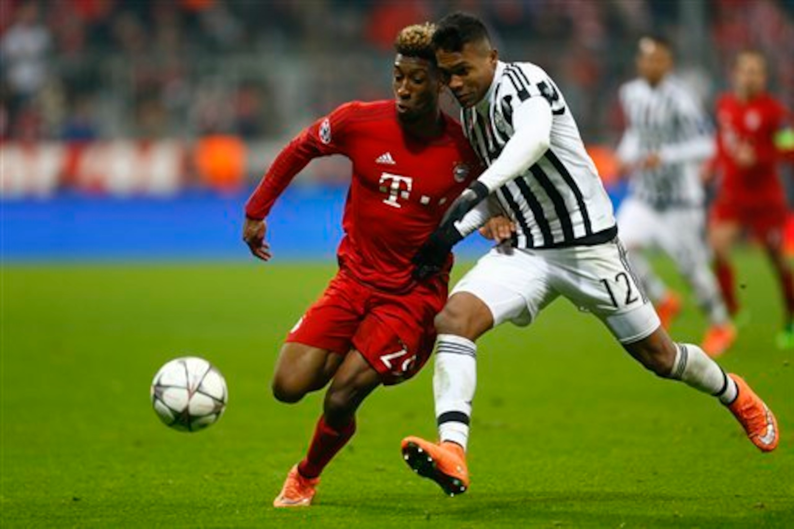 Coman's heroics saw Bayern edge his former Juventus last season.