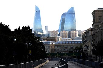 BAKU, AZERBAIJAN - JUNE 19:  Nico Rosberg of Germany driving the (6) Mercedes AMG Petronas F1 Team Mercedes F1 WO7 Mercedes PU106C Hybrid turbo on track during the European Formula One Grand Prix at Baku City Circuit on June 19, 2016 in Baku, Azerbaijan. 