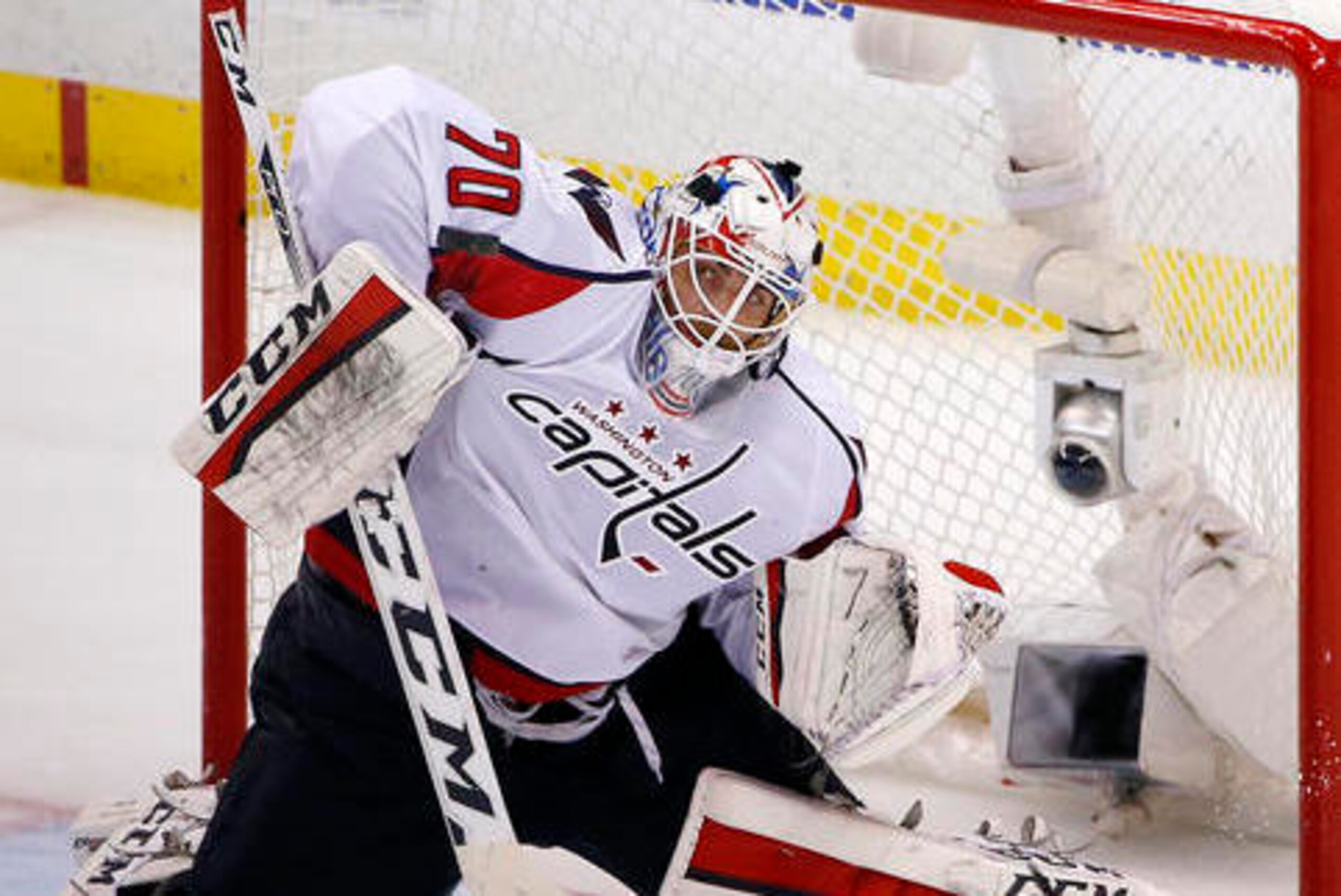Washington goalie Braden Holtby