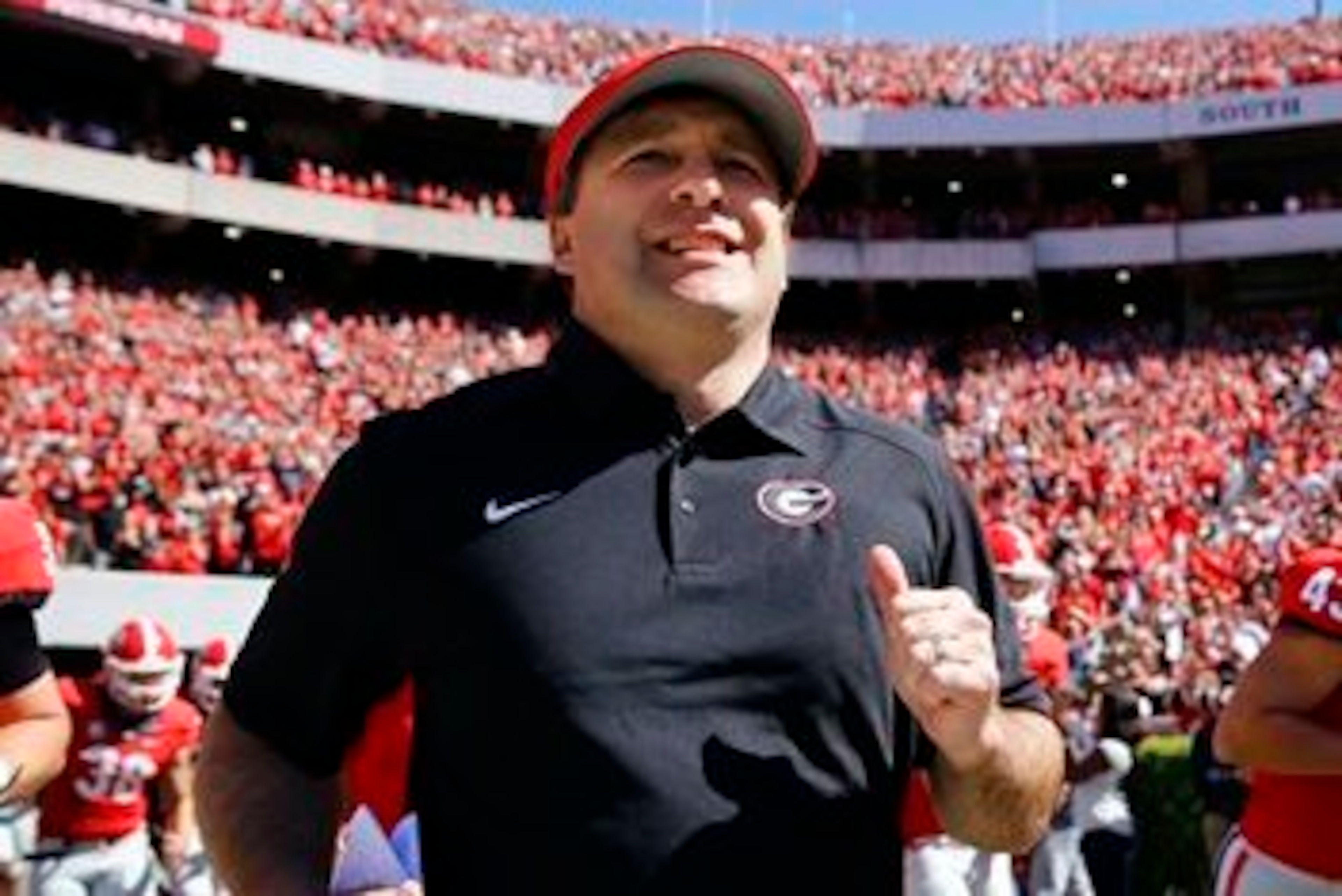 Georgia head coach Kirby Smart Georgia head coach Kirby Smart