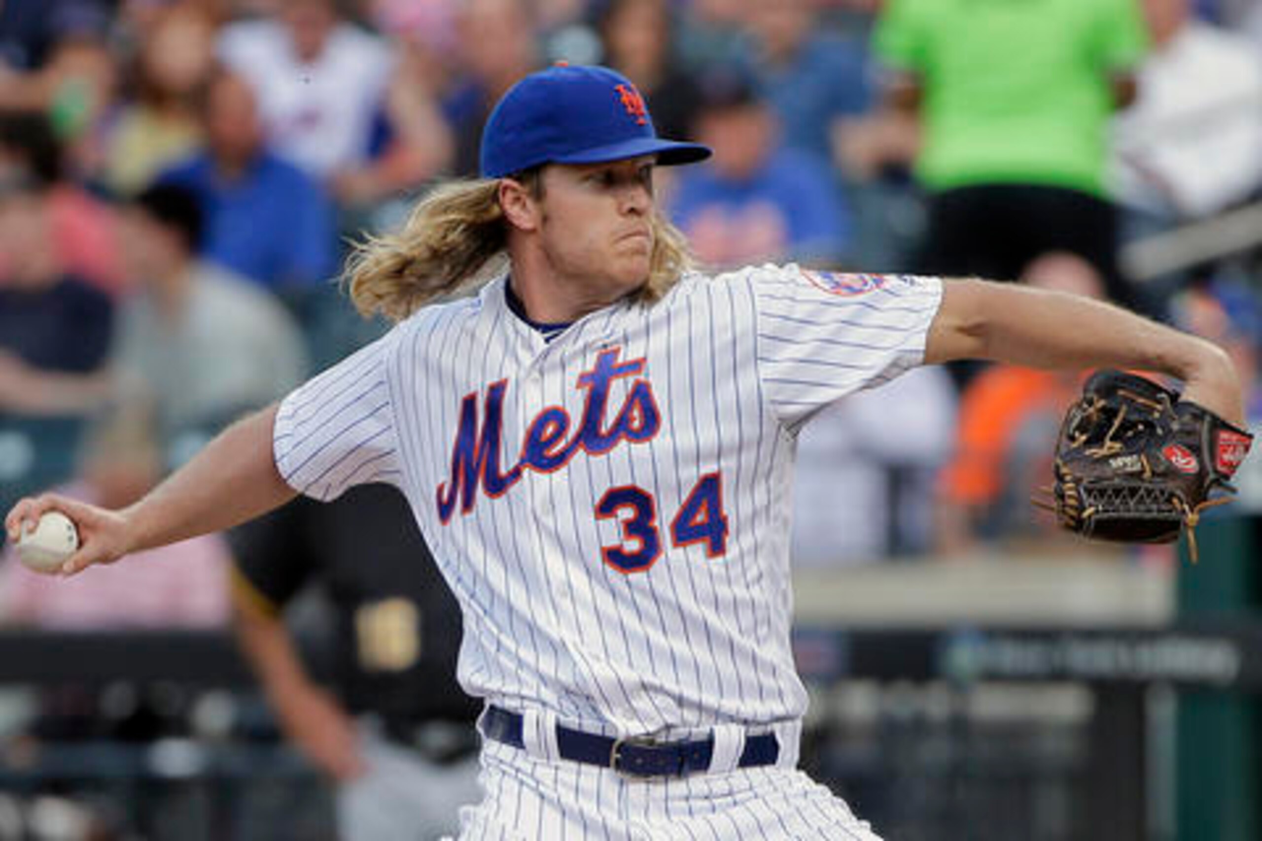 The Mets' Noah Syndergaard is enjoying a special sophomore season.