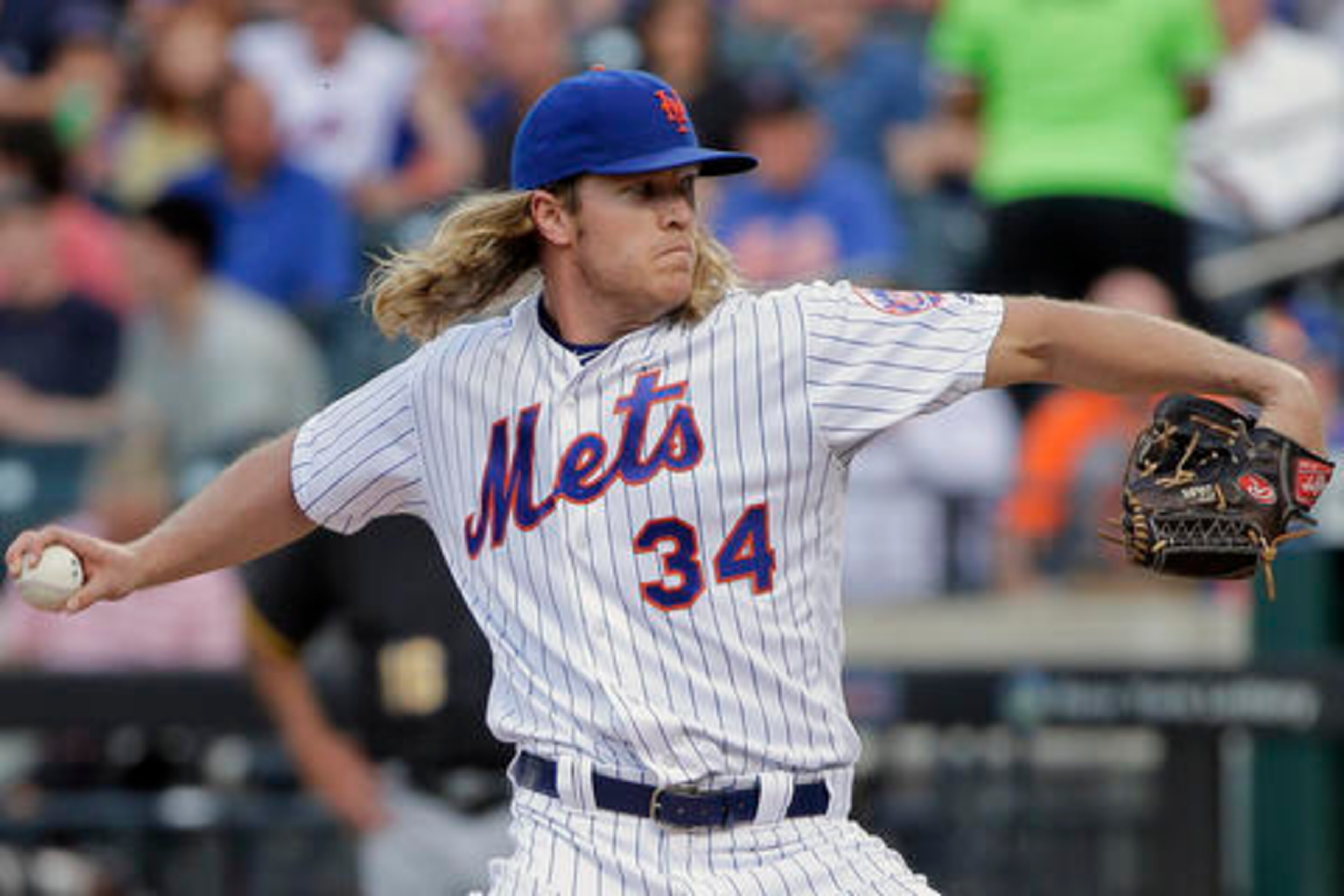 The Mets' Noah Syndergaard is enjoying a special sophomore season.