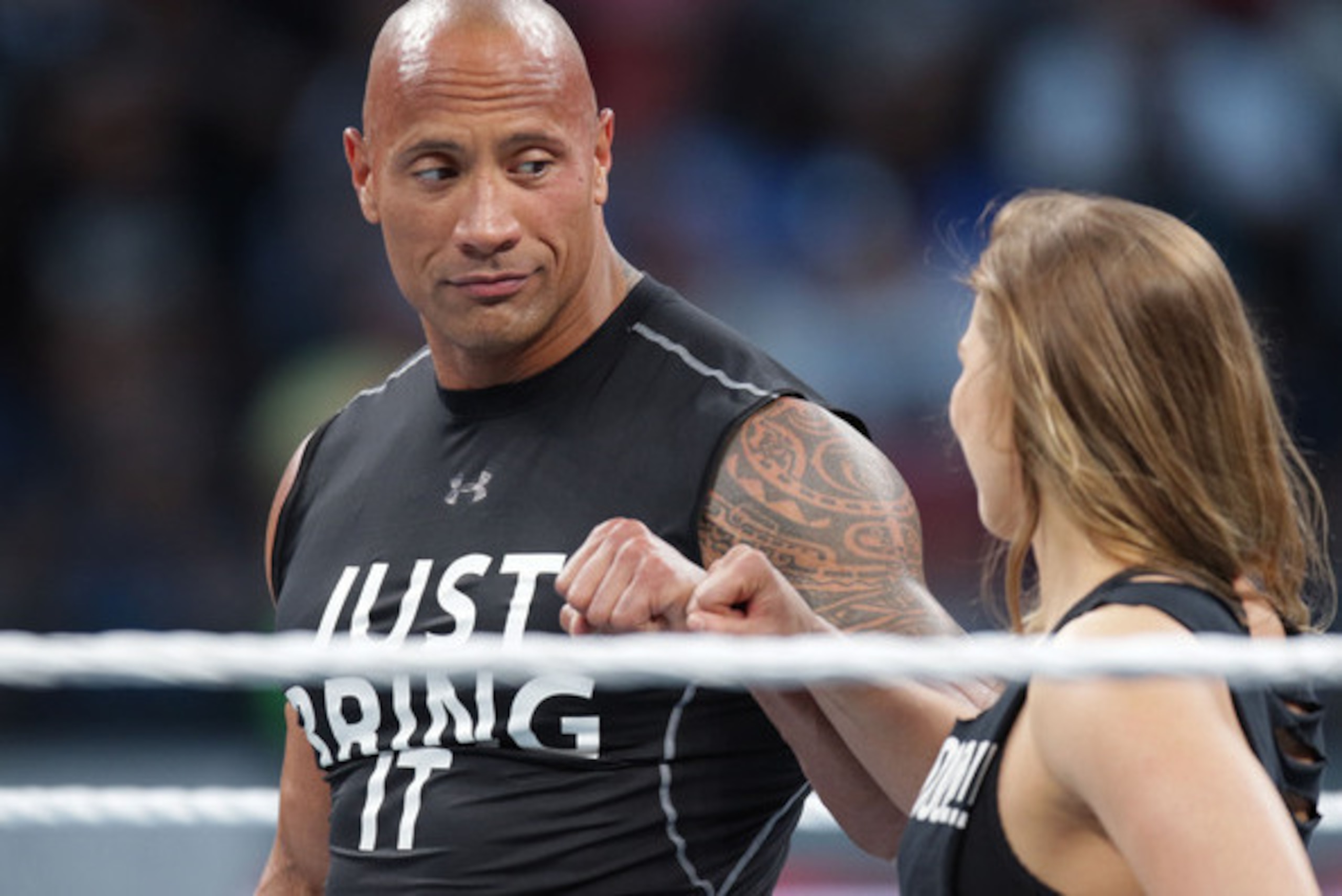 Even though his MMA career ended before it started, Johnson is still a recognizable face for UFC fans.