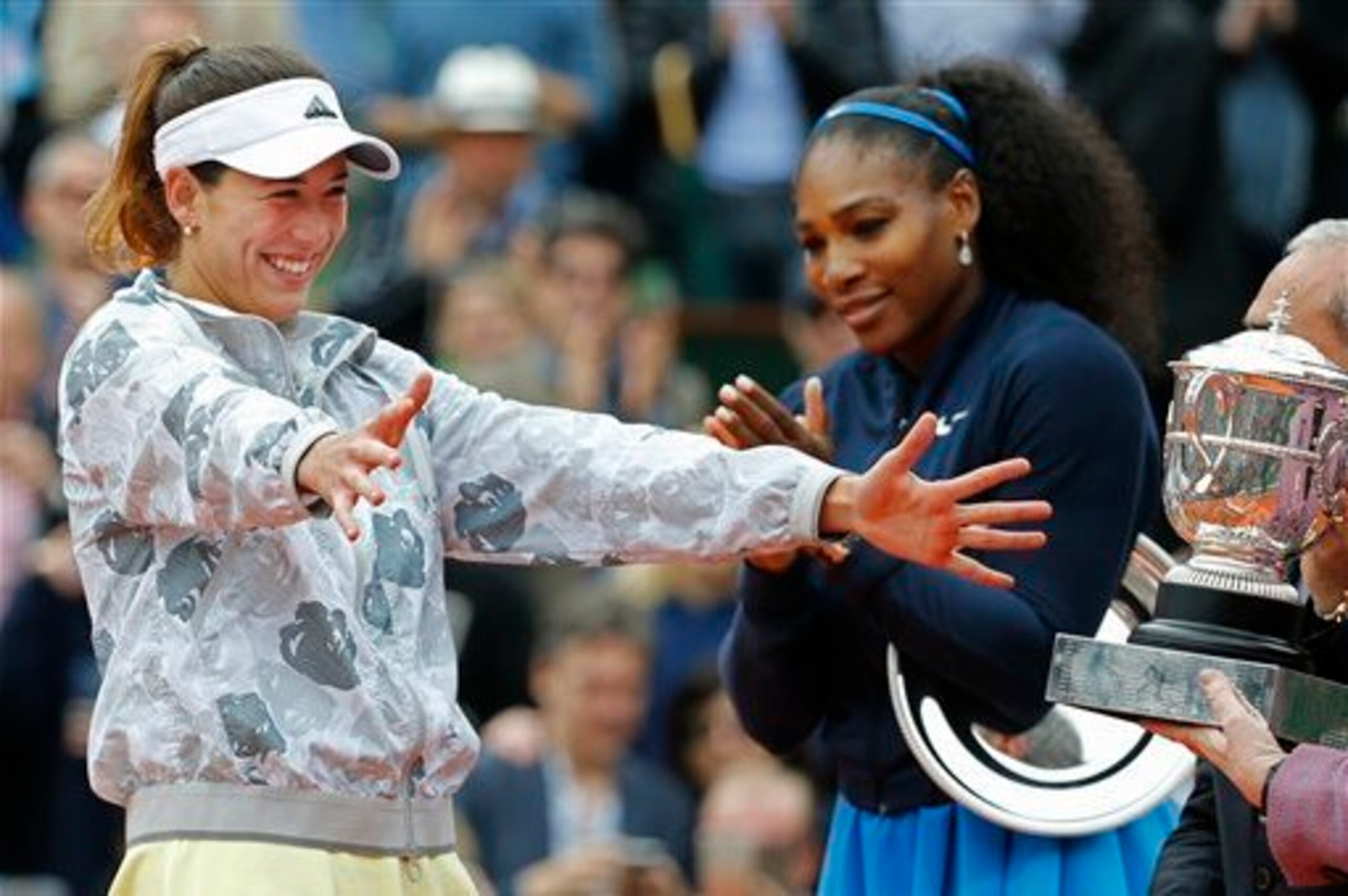 Muguruza has another chance to supplant Williams. Muguruza has another chance to supplant Williams.