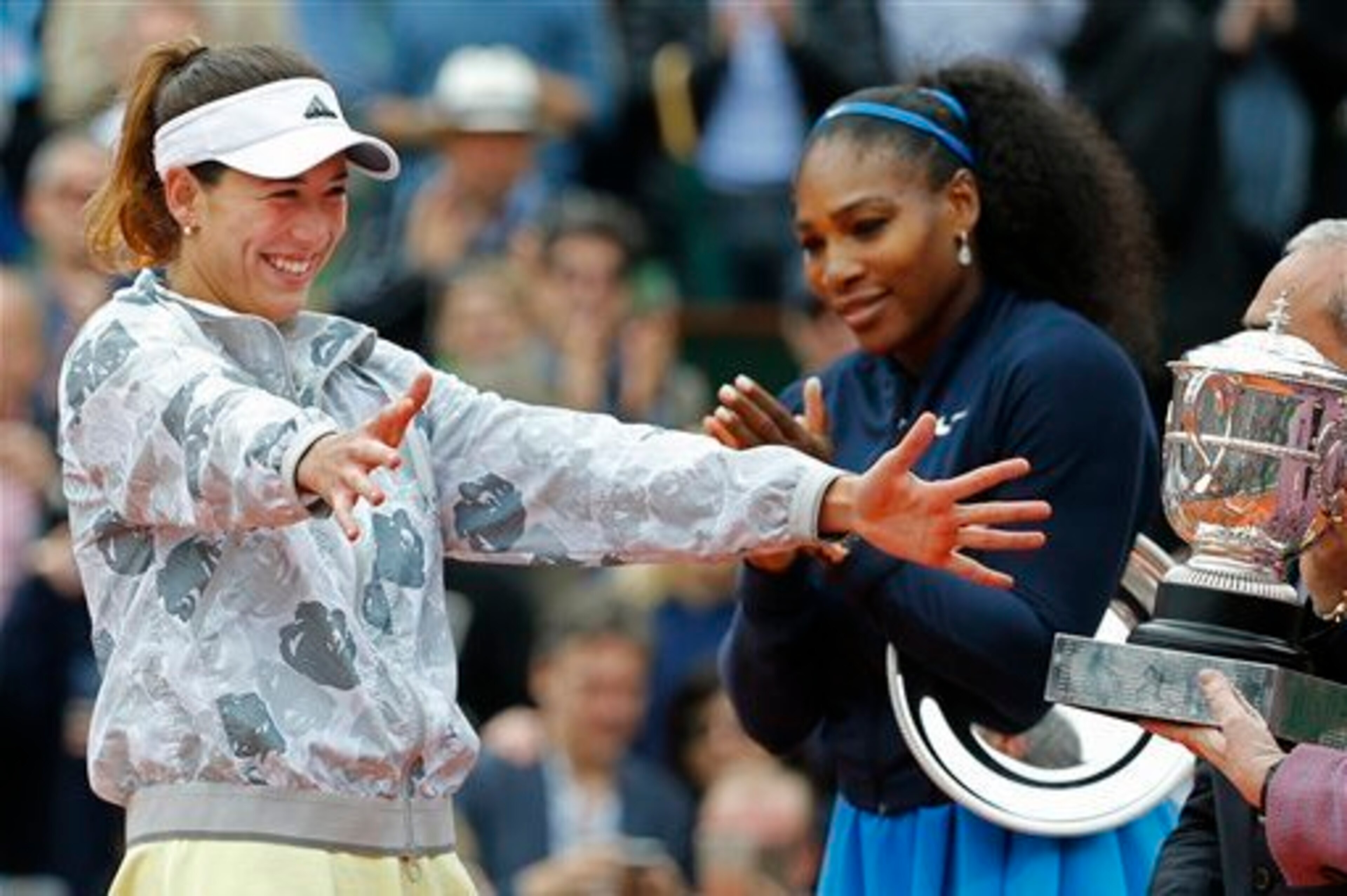 Muguruza has another chance to supplant Williams.