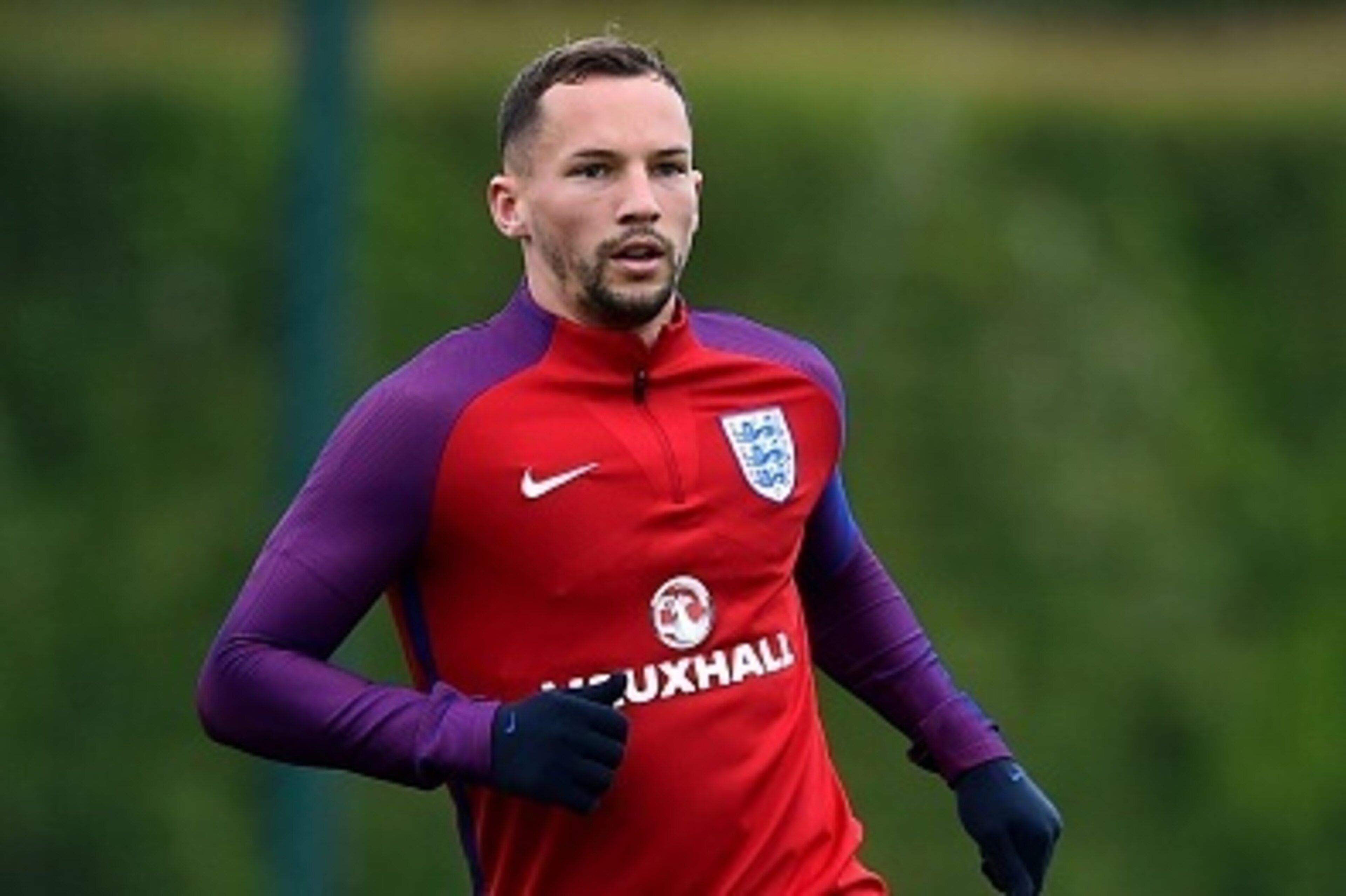 England's midfielder Danny Drinkwater takes part in a team training session in Watford, north of London, on May 30, 2016.
England play against Portugal in a friendly match at London's Wembley Stadium on Thursday June 2, 2016. / AFP / BEN STANSALL / NOT FO