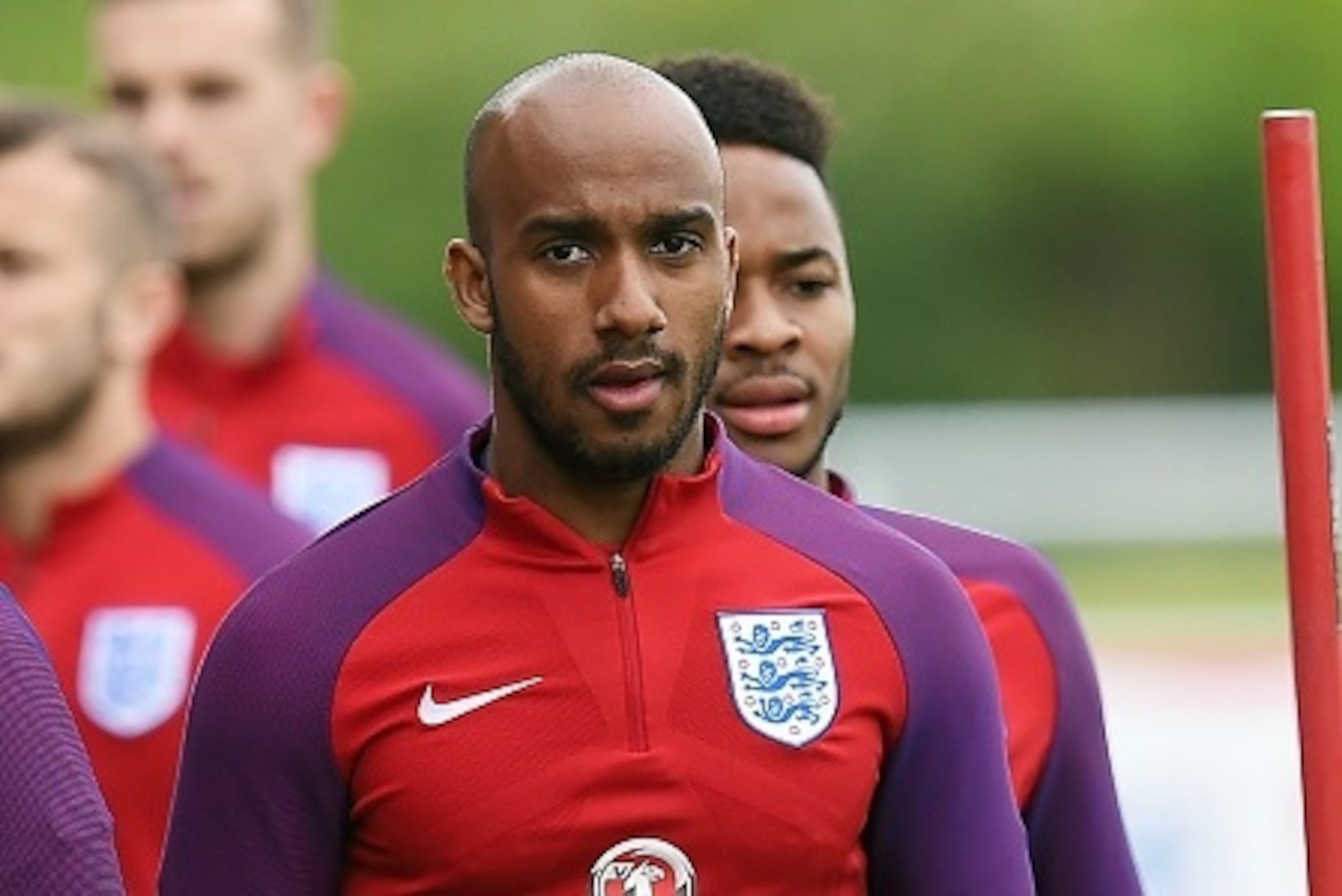 England midfielder Fabian Delph takes part in an England football team training session at St George's Park in Burton-on-Trent, central England on May 20, 2016.
England play Turkey in Manchester on May 22, before taking on the Australia in Sunderland on M England midfielder Fabian Delph takes part in an England football team training session at St George's Park in Burton-on-Trent, central England on May 20, 2016.
England play Turkey in Manchester on May 22, before taking on the Australia in Sunderland on M