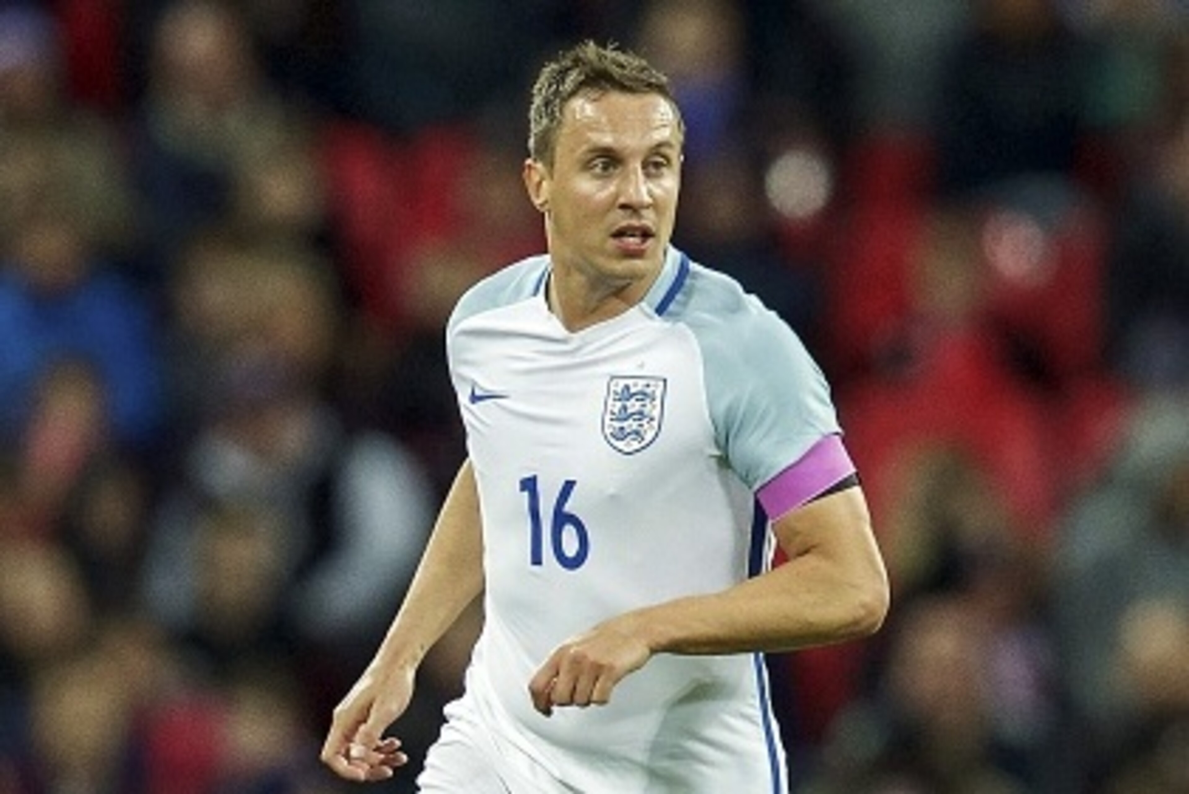 Phil Jagielka of England during the friendly match between England and Netherlands on March 29, 2016 at Wembley stadium in London, England.(Photo by VI Images via Getty Images)