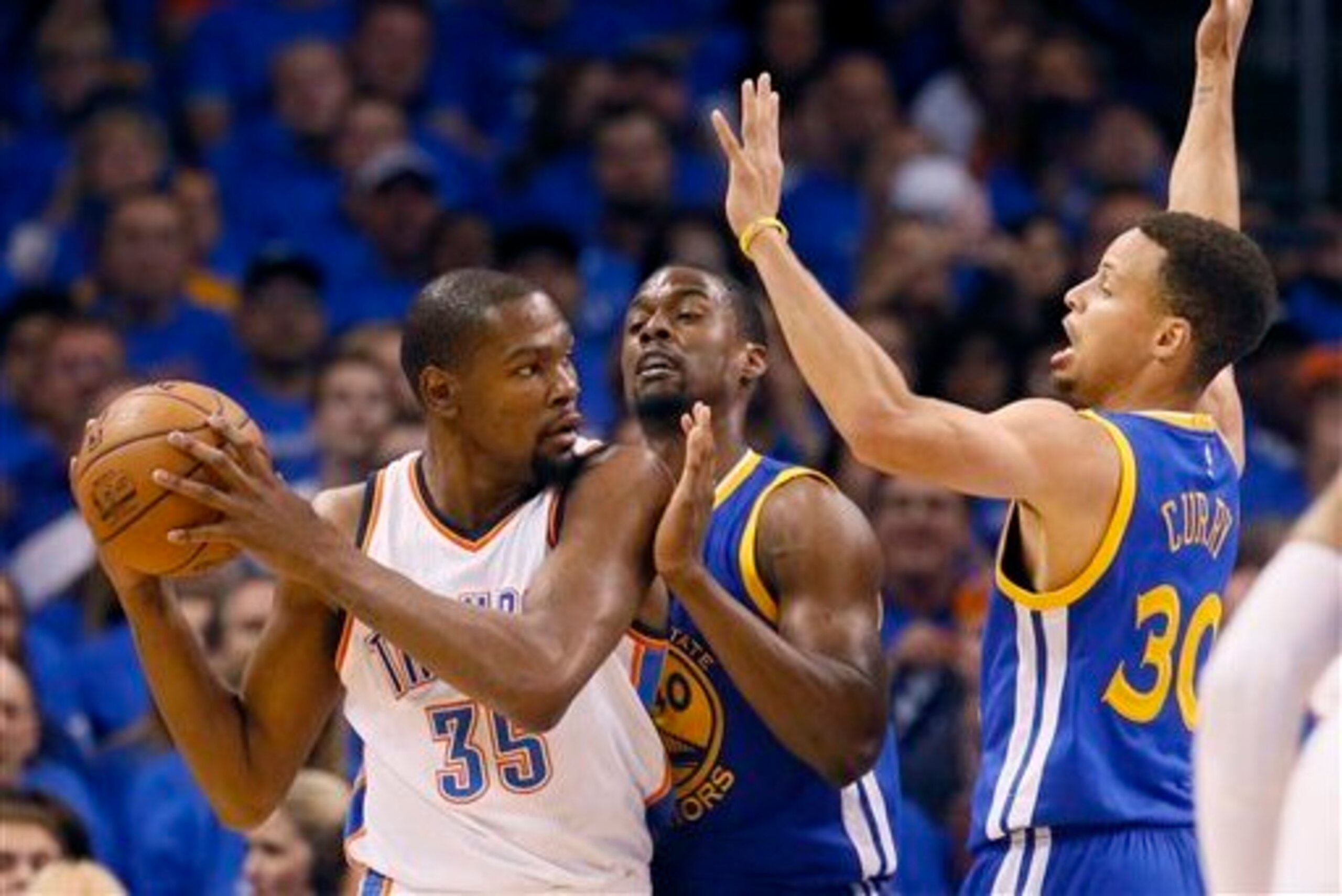 Is there a chance Durant would join the Golden State Warriors, his stiffest Western Conference competition? Is there a chance Durant would join the Golden State Warriors, his stiffest Western Conference competition?