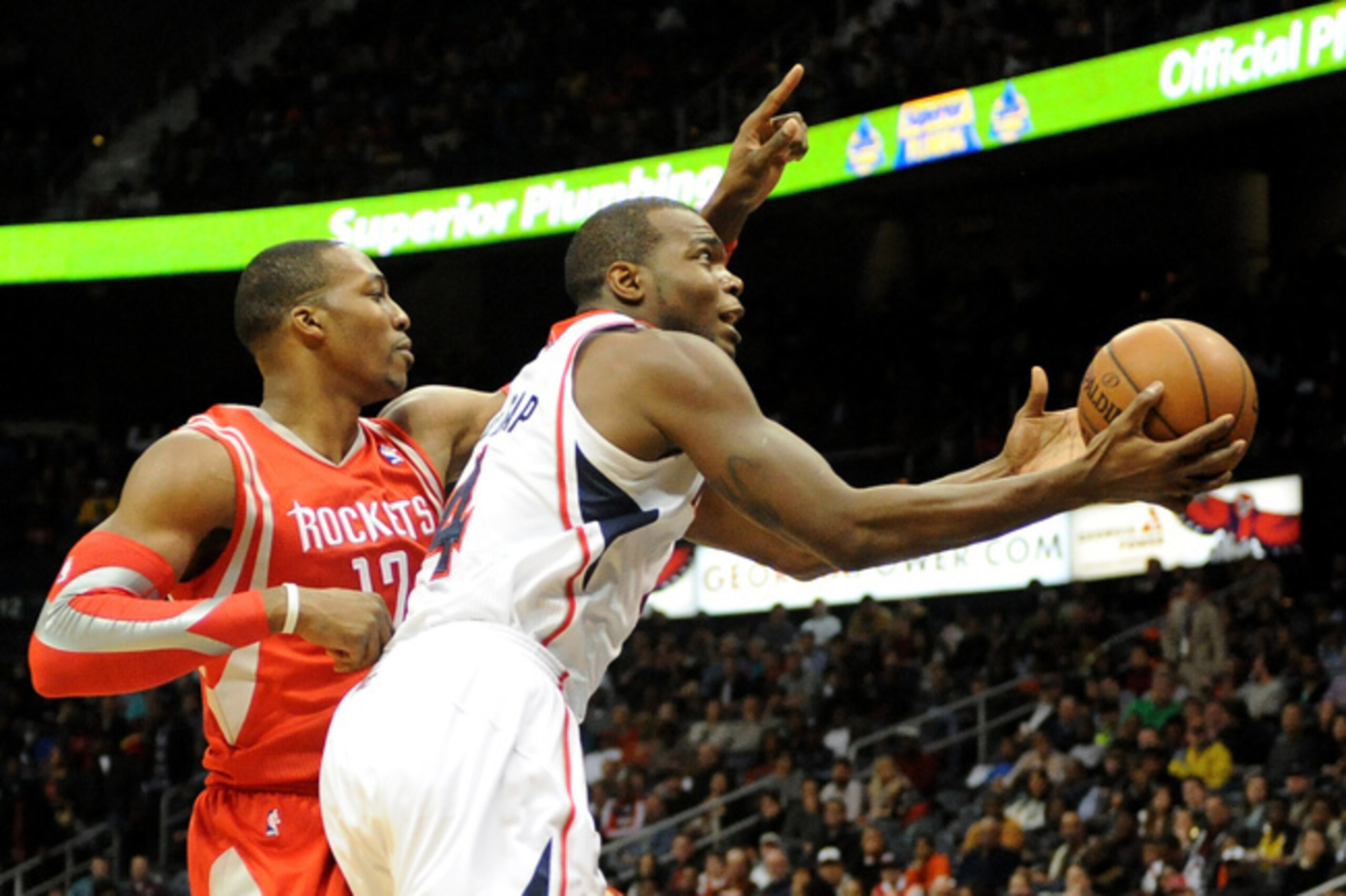 Dwight Howard and Paul Millsap will complement each other well.