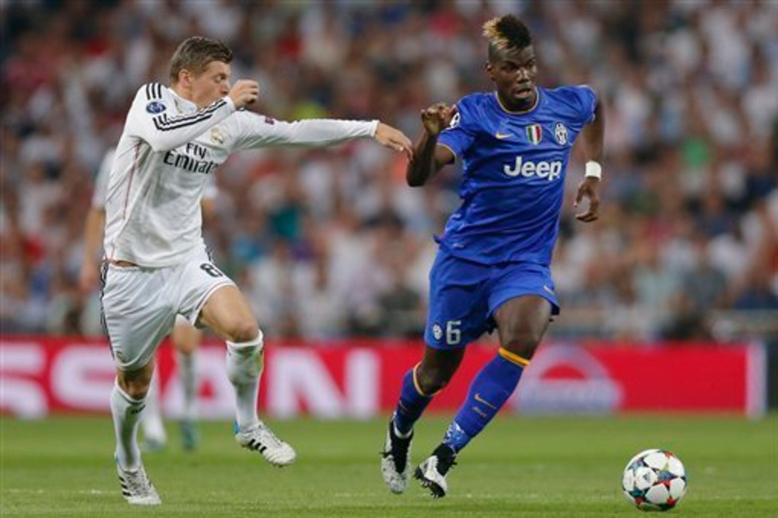 Pogba continues to be linked with 11-time European champions Real Madrid.