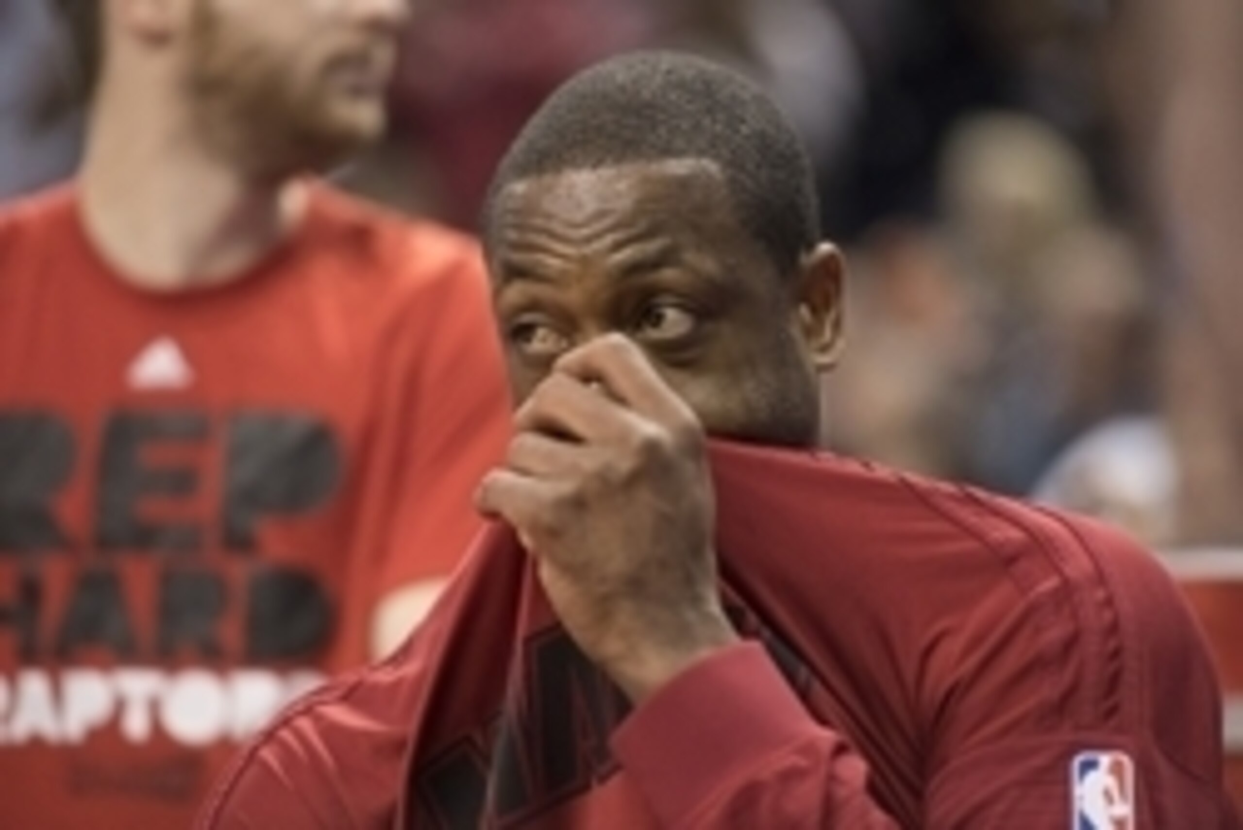 May 15, 2016; Toronto, Ontario, CAN; Miami Heat guard Dwyane Wade (3) gets ready for the first quarter in game seven of the second round of the NBA Playoffs against the Toronto Raptors at Air Canada Centre. Mandatory Credit: Nick Turchiaro-USA TODAY Sport