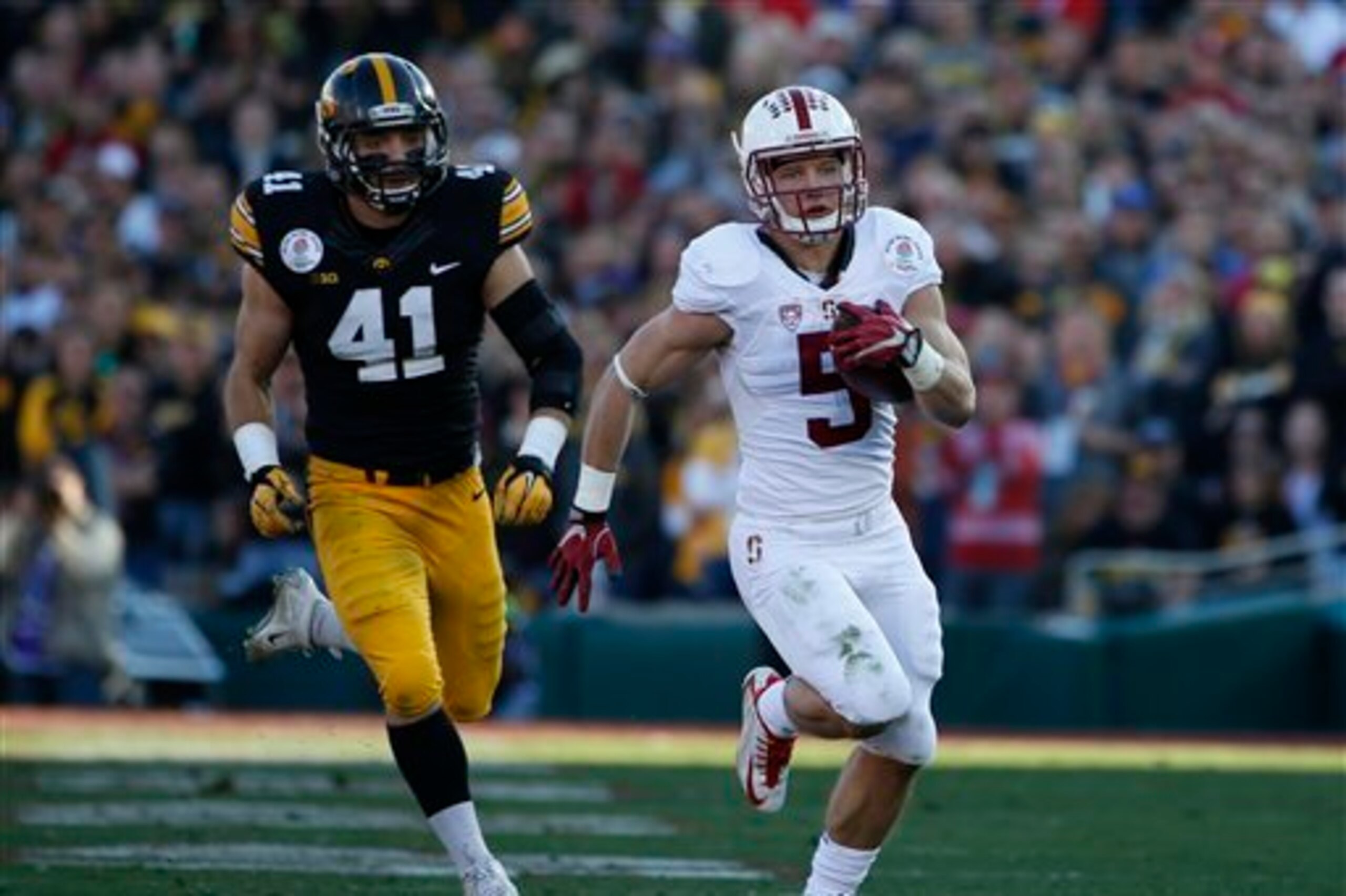 Christian McCaffrey is a very unique running back.