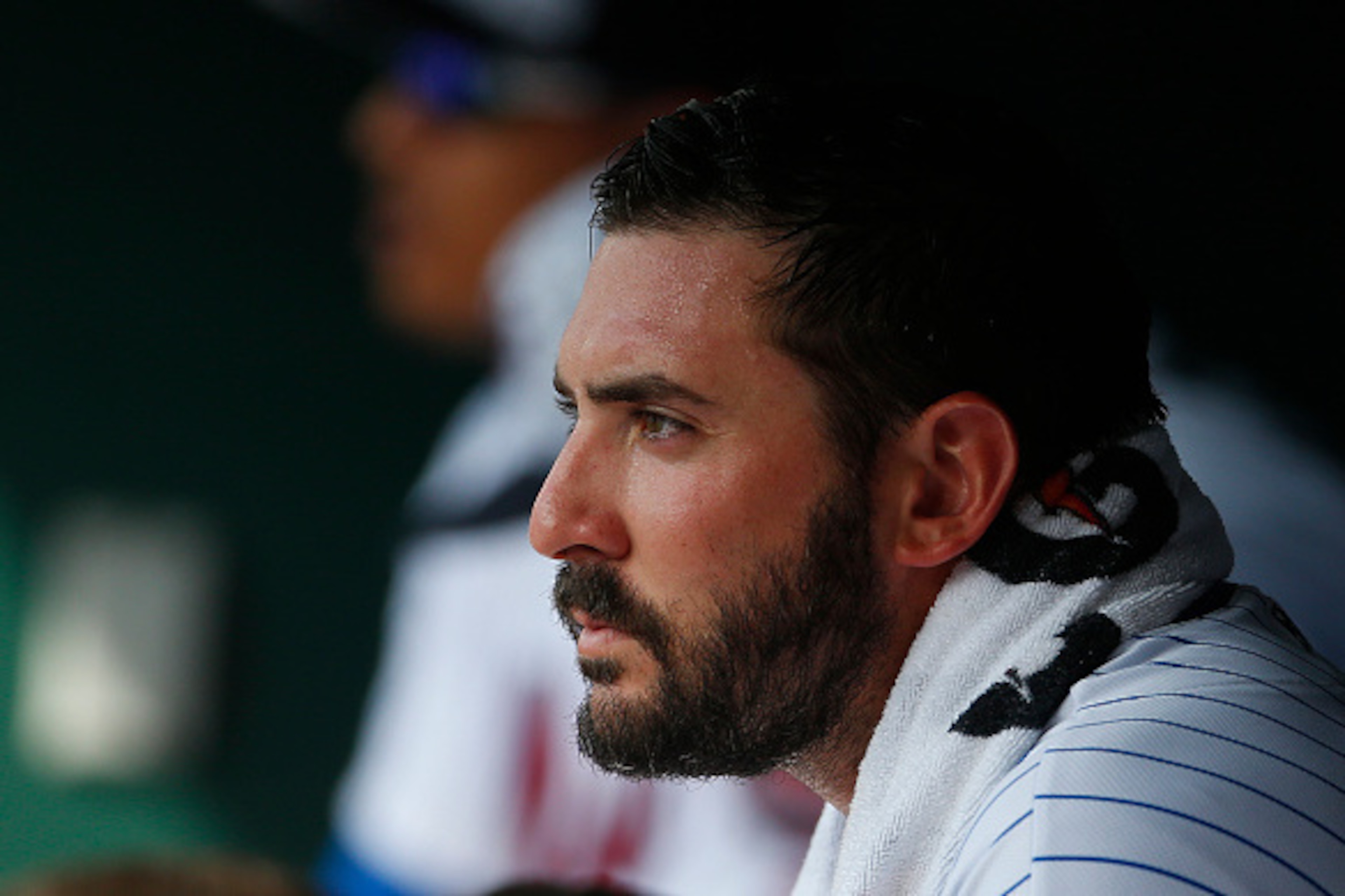 NEW YORK, NY - JULY 04: Matt Harvey #33 of the New York Mets in action during a game against the Miami Marlins at Citi Field on July 4, 2016 in the Flushing neighborhood of the Queens borough of New York City. (Photo by Rich Schultz/Getty Images)