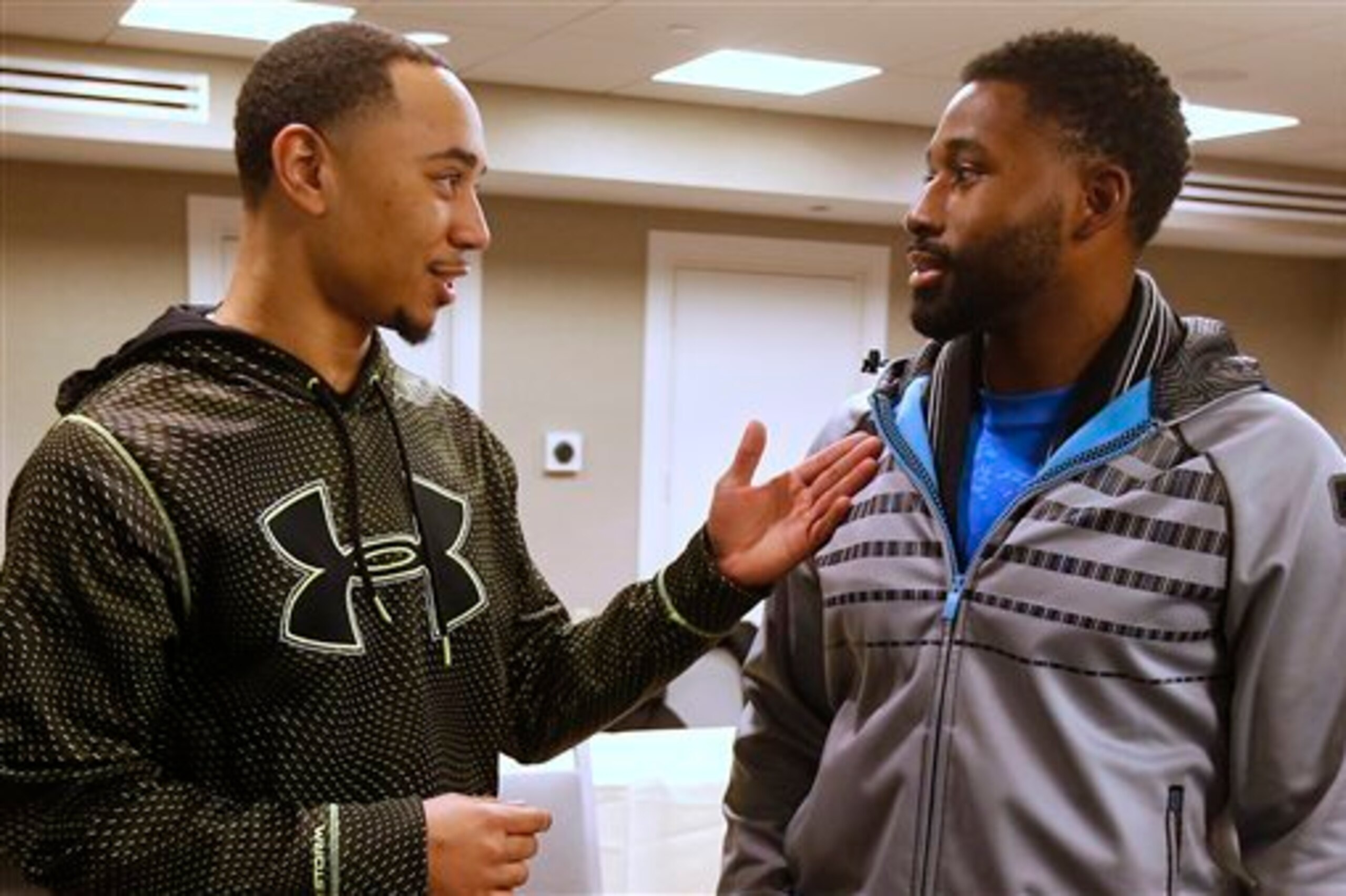 Betts (left) and Bradley Jr. (right) Betts (left) and Bradley Jr. (right)