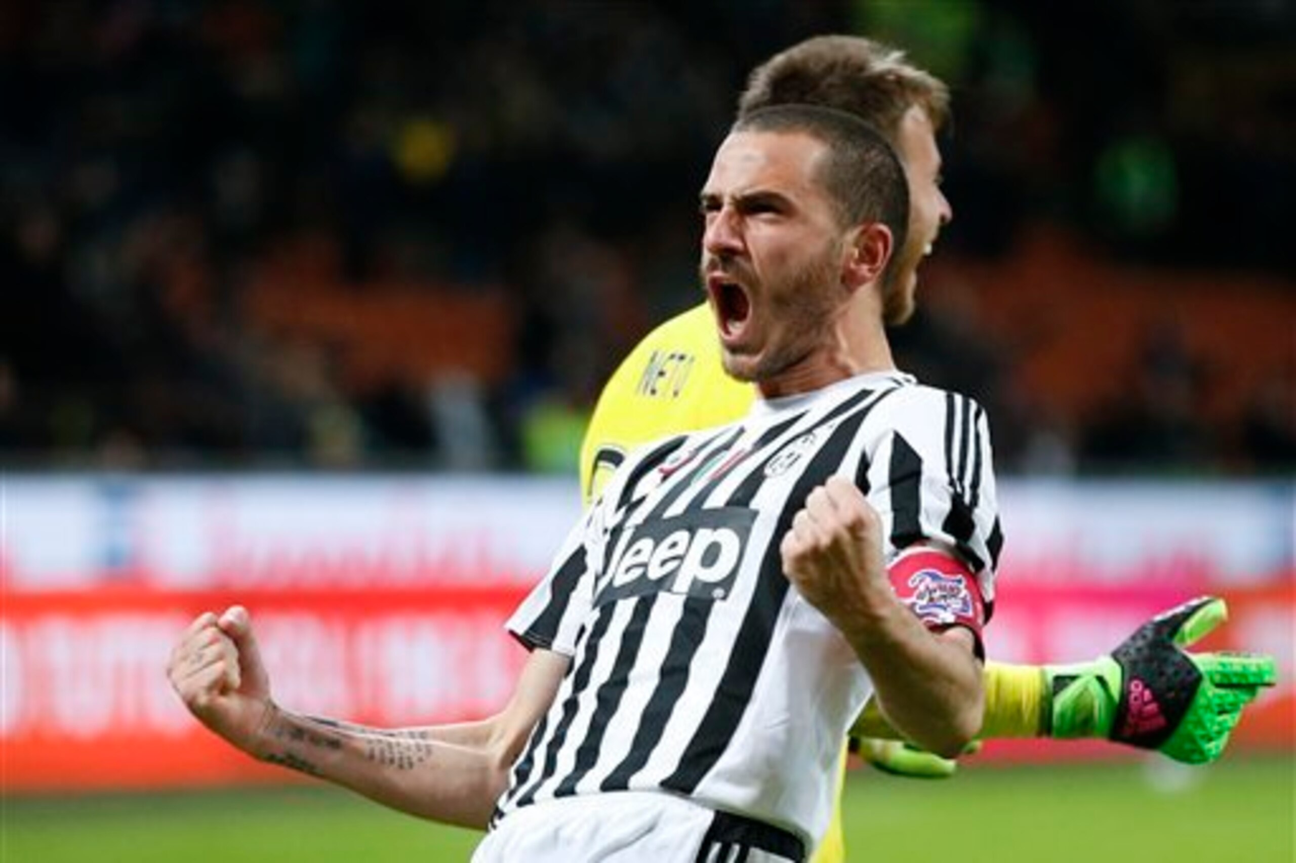 Bonucci has won five successive Serie A titles.