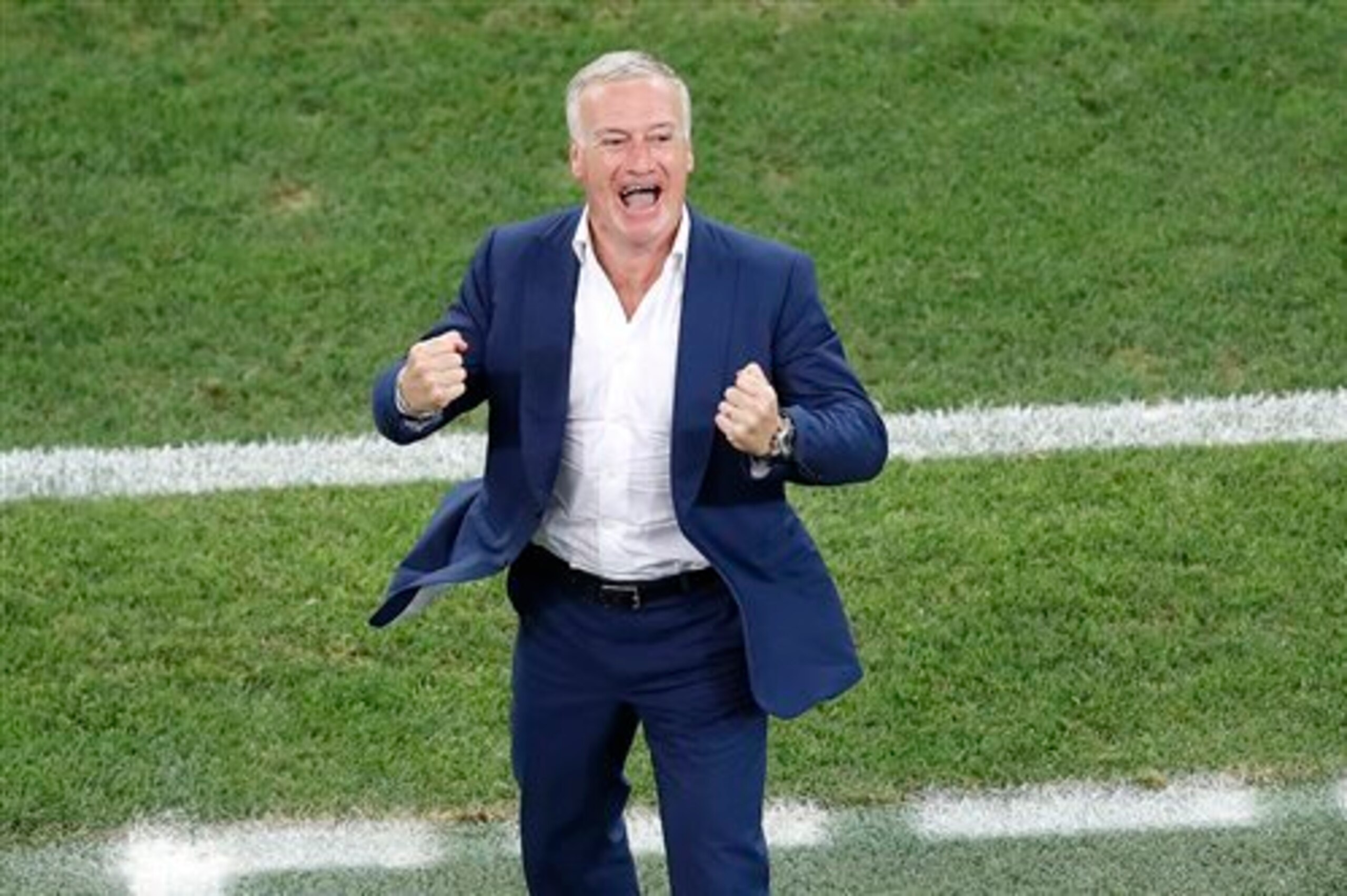 France won each half 1-0 in their semi-final victory over Germany.