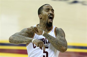 J.R. Smith hasn't made a decision yet.