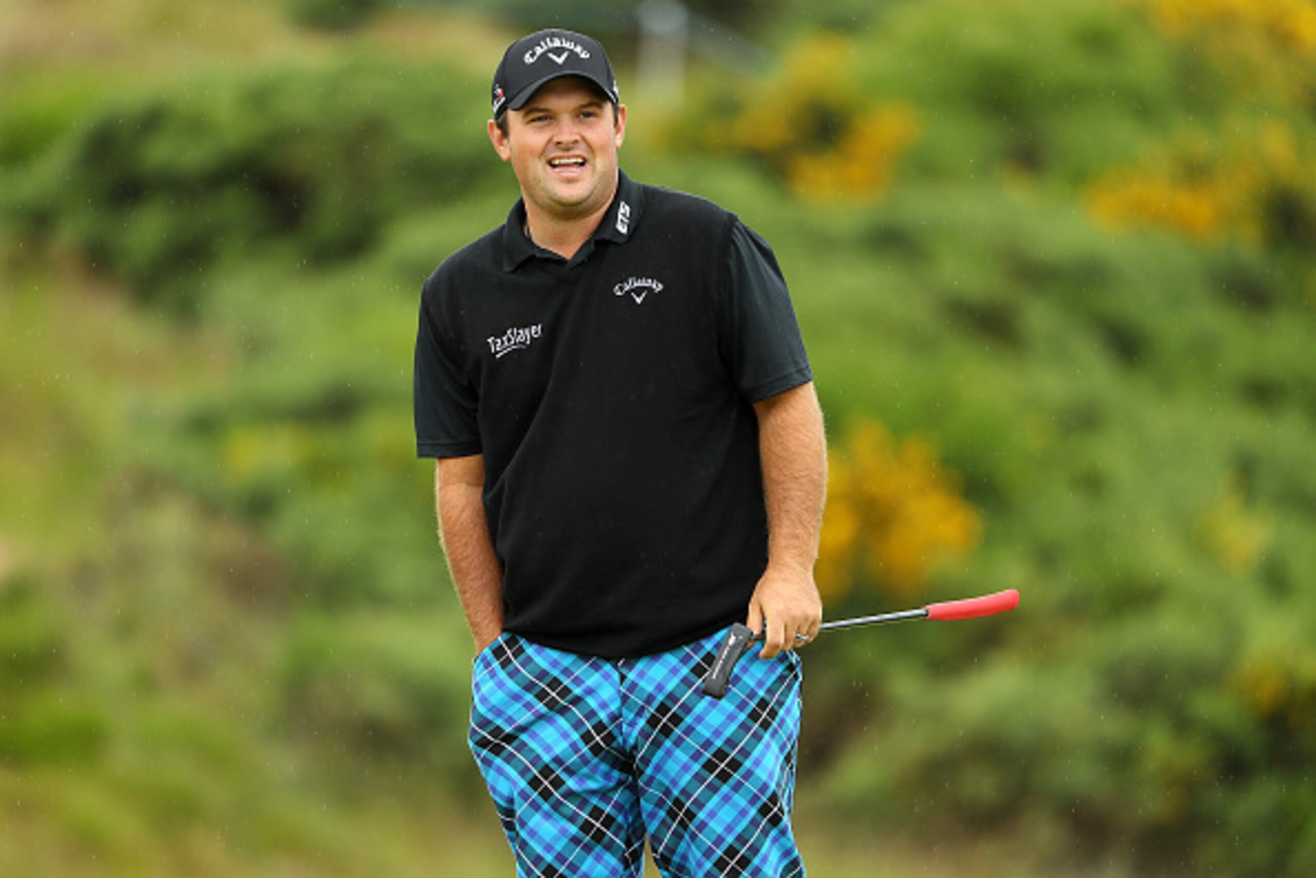 INVERNESS, SCOTLAND - JULY 06:  Patrick Reed of the United States looks on during a pro-am round ahead of the AAM Scottish Open at Castle Stuart Golf Links on July 6, 2016 in Inverness, Scotland.  (Photo by Andrew Redington/Getty Images)