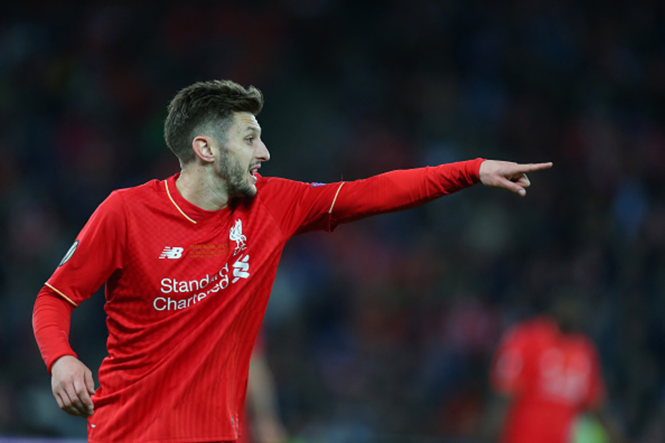 BASEL, SWITZERLAND - MAY 18:  Adam Lallana of Liverpool during the UEFA Europa League Final match between Liverpool and Sevilla at St. Jakob-Park on May 18, 2016 in Basel, Switzerland. (Photo by Catherine Ivill - AMA/Getty Images)