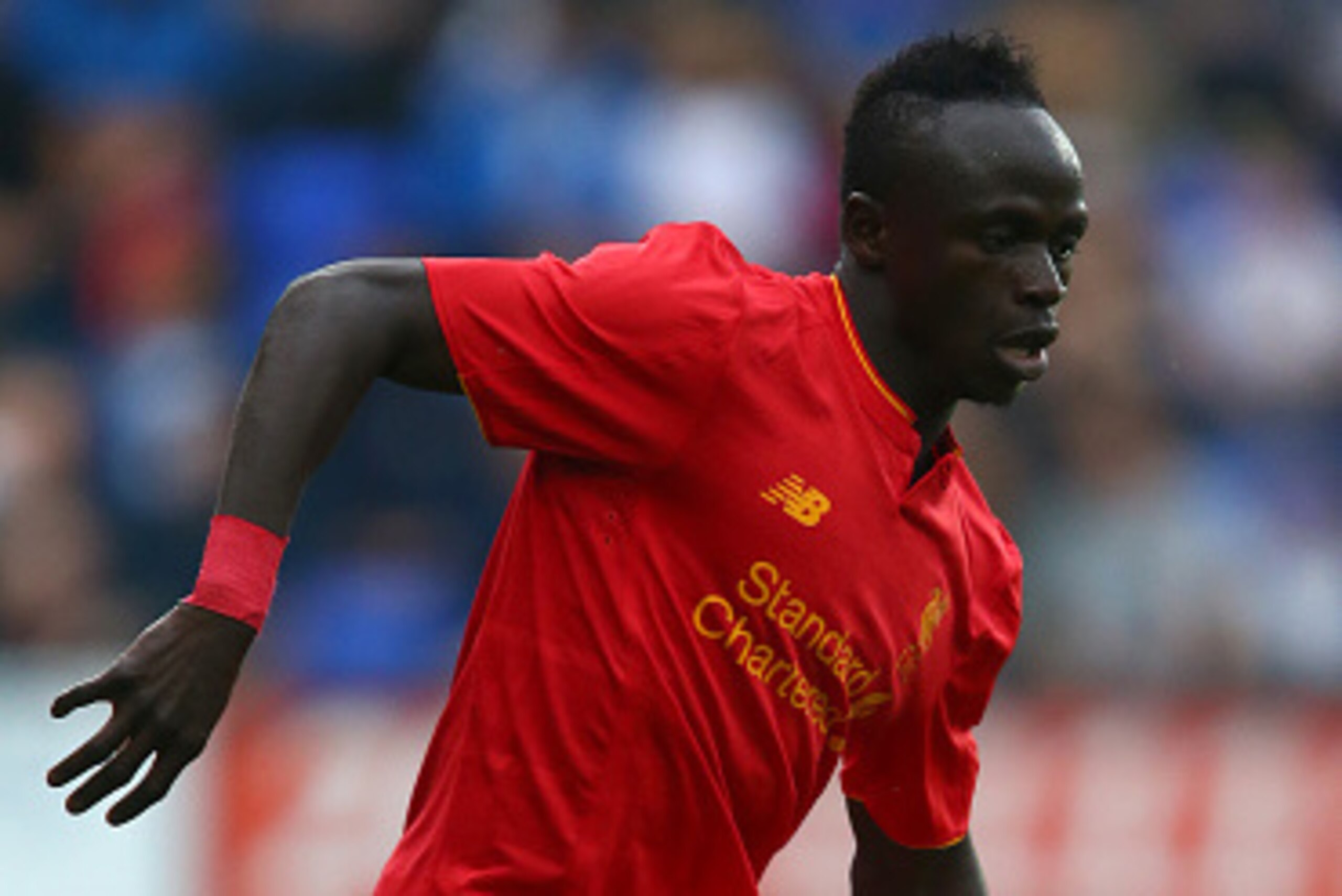 BIRKENHEAD, ENGLAND - JULY 08: Sadio Mane of Liverpool during the Pre-Season Friendly match between Tranmere Rovers and Liverpool at Prenton Park on July 8, 2016 in Birkenhead, England. (Photo by Dave Thompson/Getty Images)