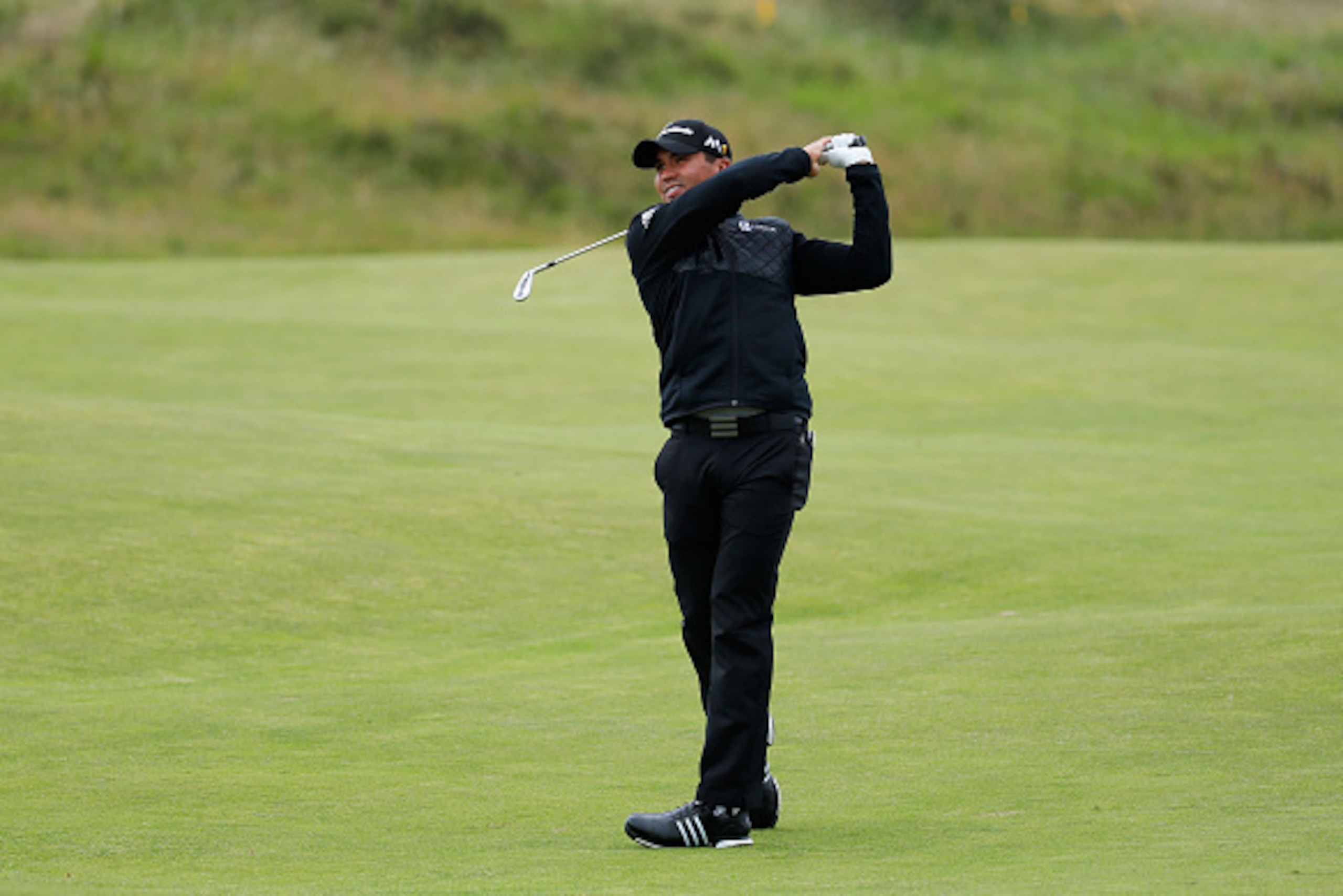 TROON, SCOTLAND - JULY 12: Jason Day of Australia plays a shot during a practice round ahead of the 145th Open Championship at Royal Troon on July 12, 2016 in Troon, Scotland. (Photo by Kevin C. Cox/Getty Images) TROON, SCOTLAND - JULY 12: Jason Day of Australia plays a shot during a practice round ahead of the 145th Open Championship at Royal Troon on July 12, 2016 in Troon, Scotland. (Photo by Kevin C. Cox/Getty Images)