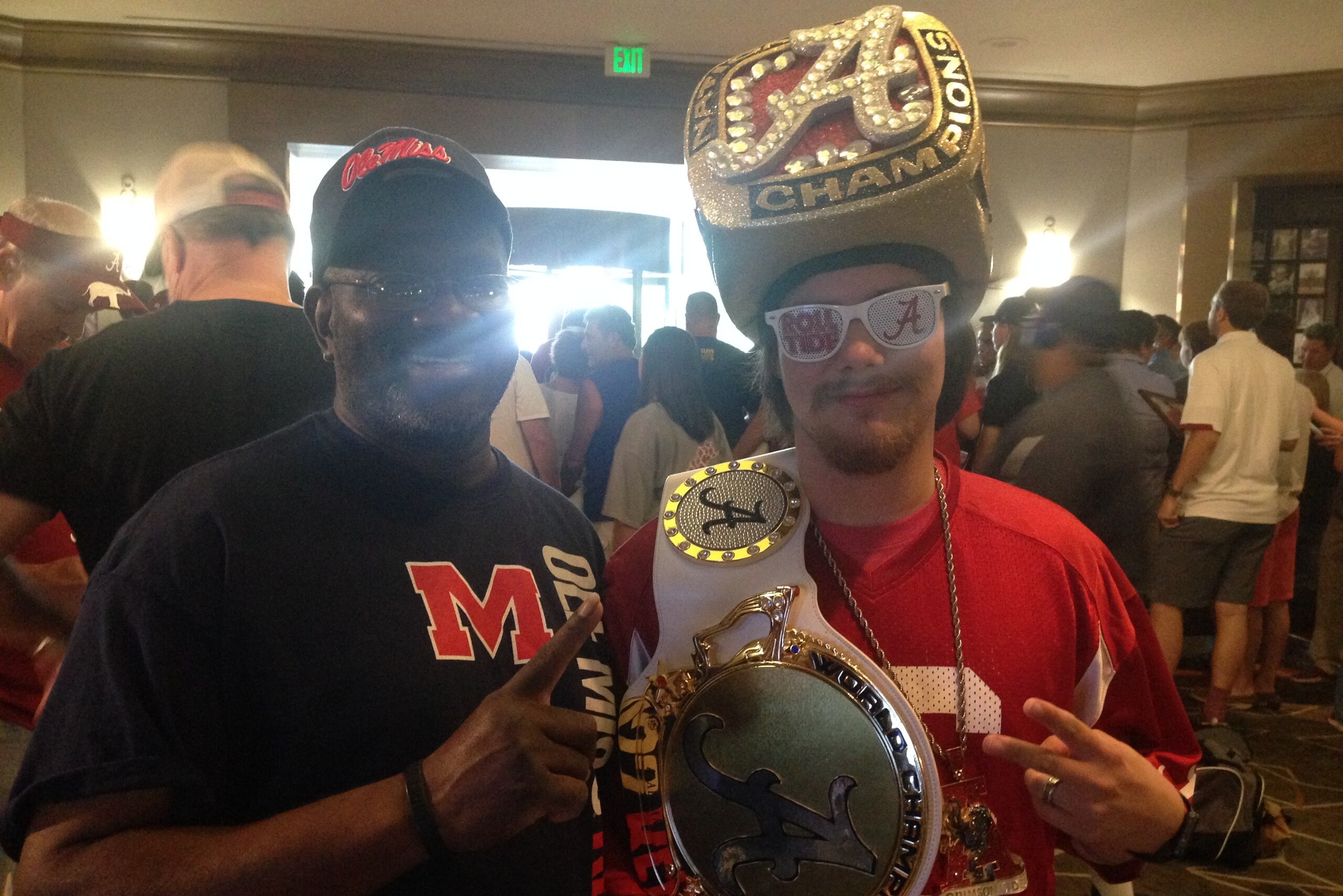 Jeff Moorer (left) and Shannon Villa (right)